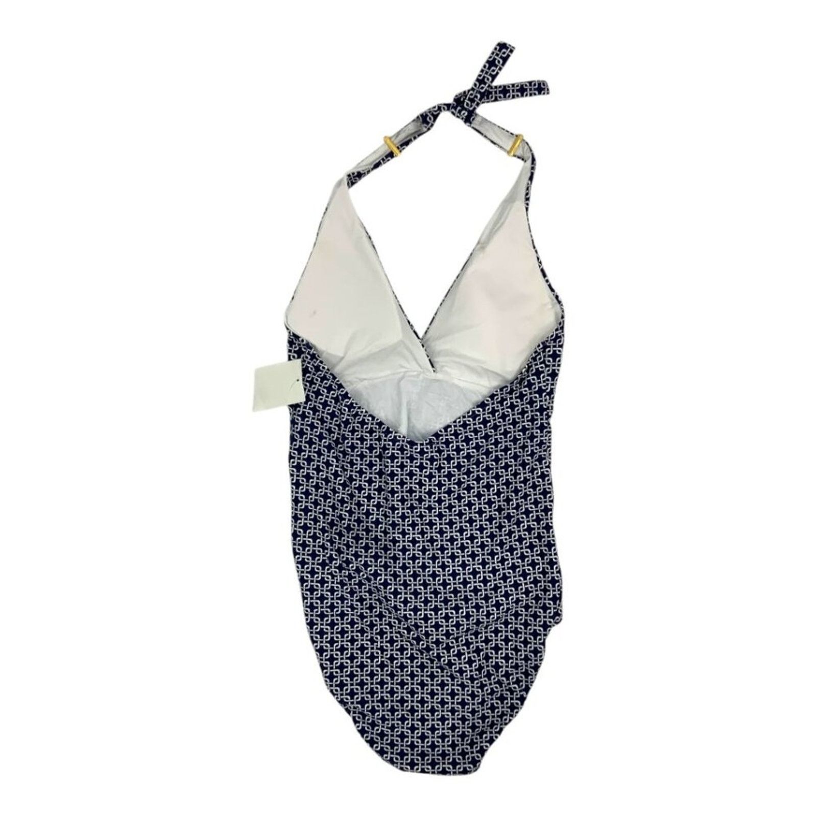 Melissa Odabash One-Piece Swimsuit Navy Sz 6 NWOT $277 MSRP