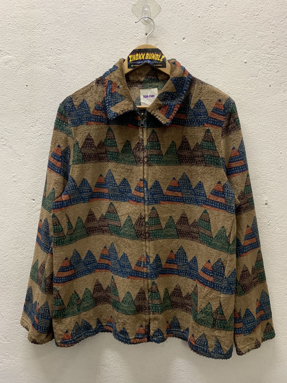 Ne-Net Ne-net By Issey Miyaki 2 in 1 Fleece Jacket Size US M / EU 48-50 / 2 - 10 Thumbnail