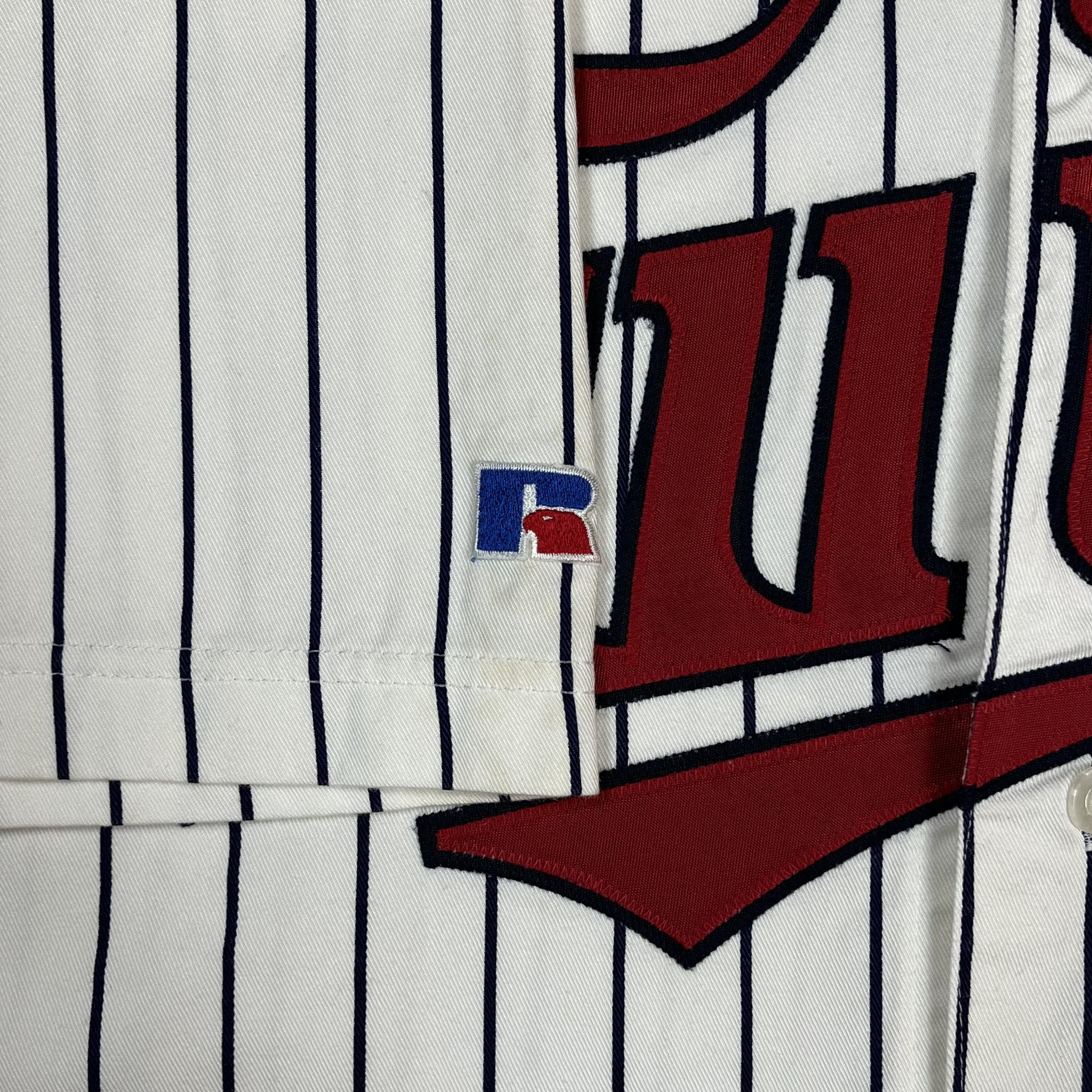 Russell Athletic Vintage MLB Minnesota Twins Big Logo Jersey Shirt 90’s Size US XL / EU 56 / 4 - 24 Thumbnail