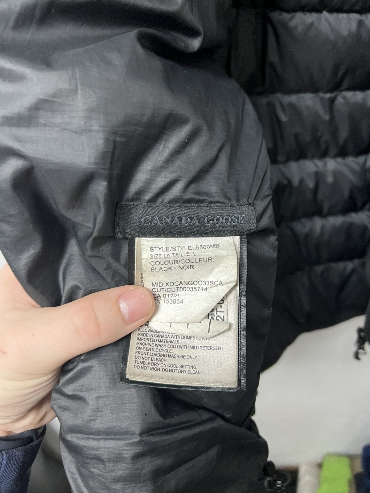 Canada Goose Canada Goose black label men’s puffer jacket - rare. Size US L / EU 52-54 / 3 - 14 Thumbnail