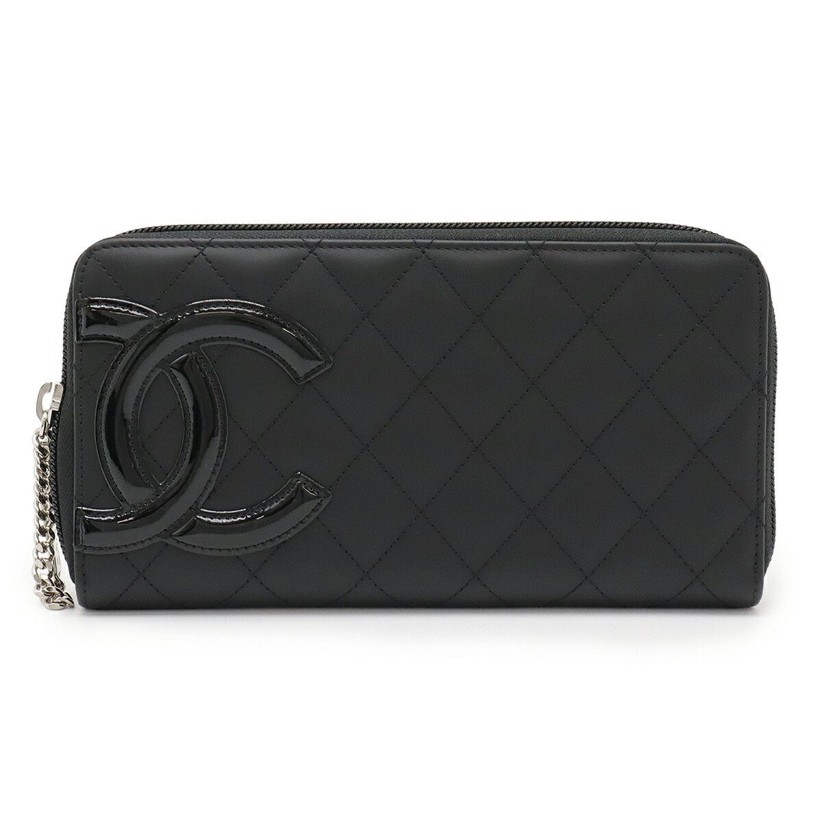 Chanel Chanel Chanel Cambon Line Soft Calf Long Wallet Leather Long Wallet A50078 DUTY FREE for USA Size ONE SIZE - 1 Thumbnail