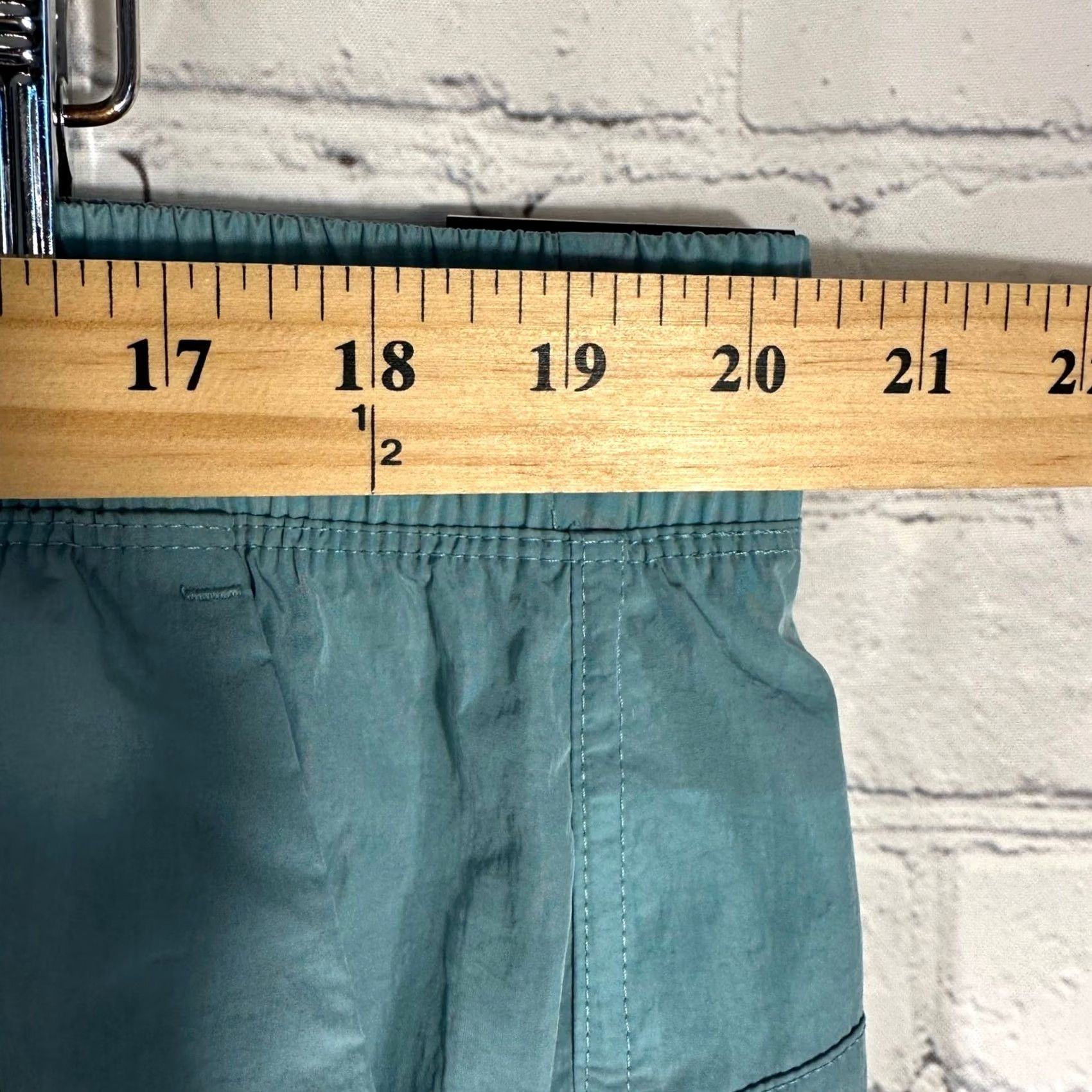 Vintage VRST Mens All-In Unlined Short XXL Teal Blue Nylon Athletic Gym Shorts NEW Size US 39 - 4 Thumbnail