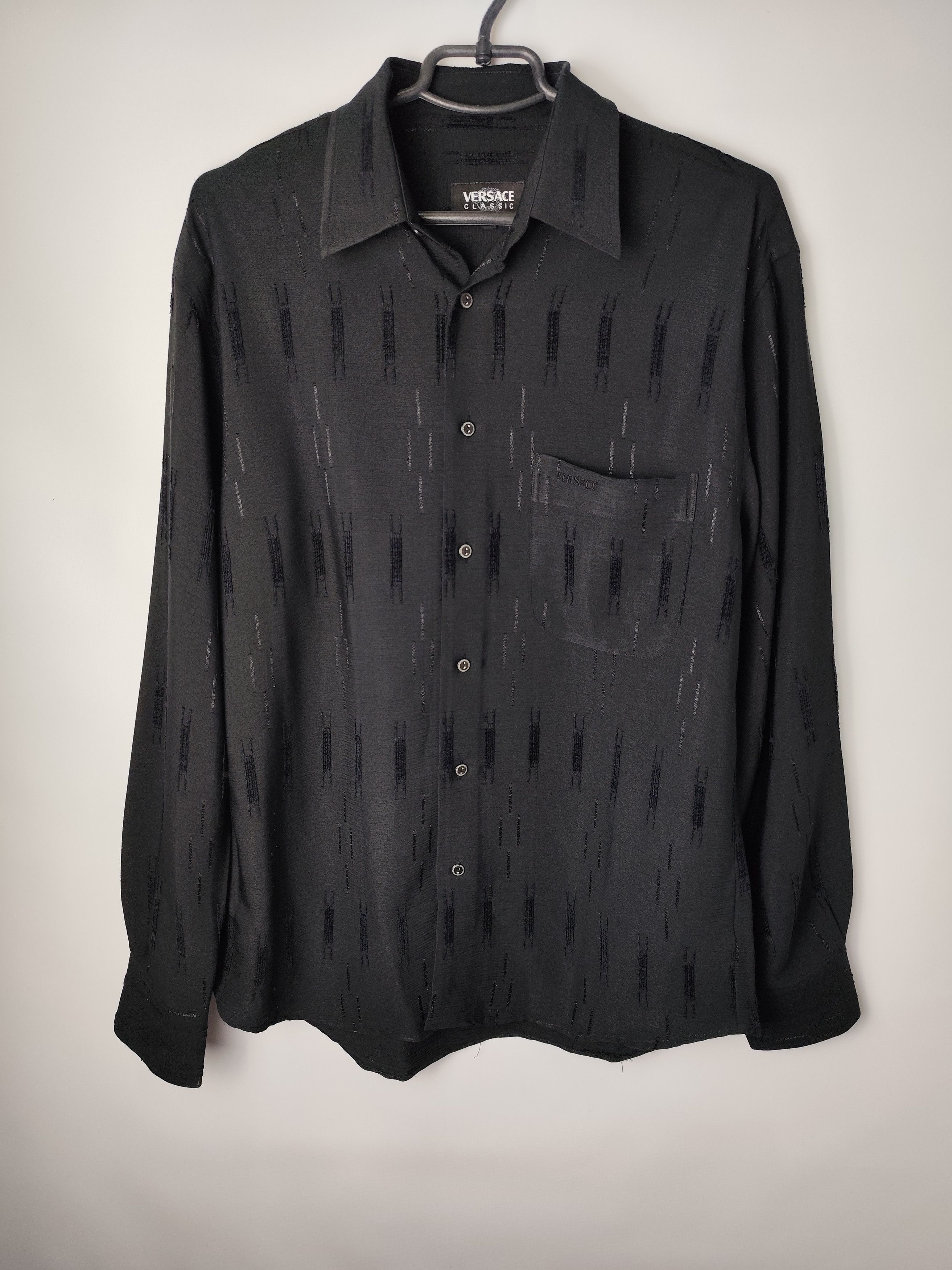 Versace × Vintage Vintage 90's streetwear luxury Versace shirt Size US M / EU 48-50 / 2 - 1 Thumbnail