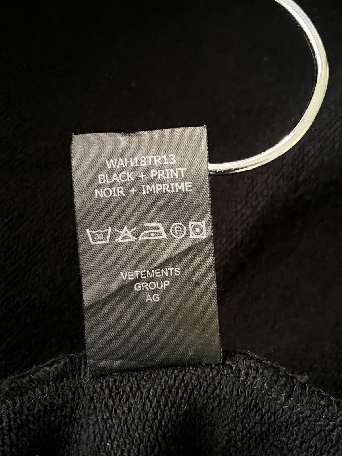 Vetements VETEMENTS THICK METAL TOUR HOODIE Size US XS / EU 42 / 0 - 18 Thumbnail