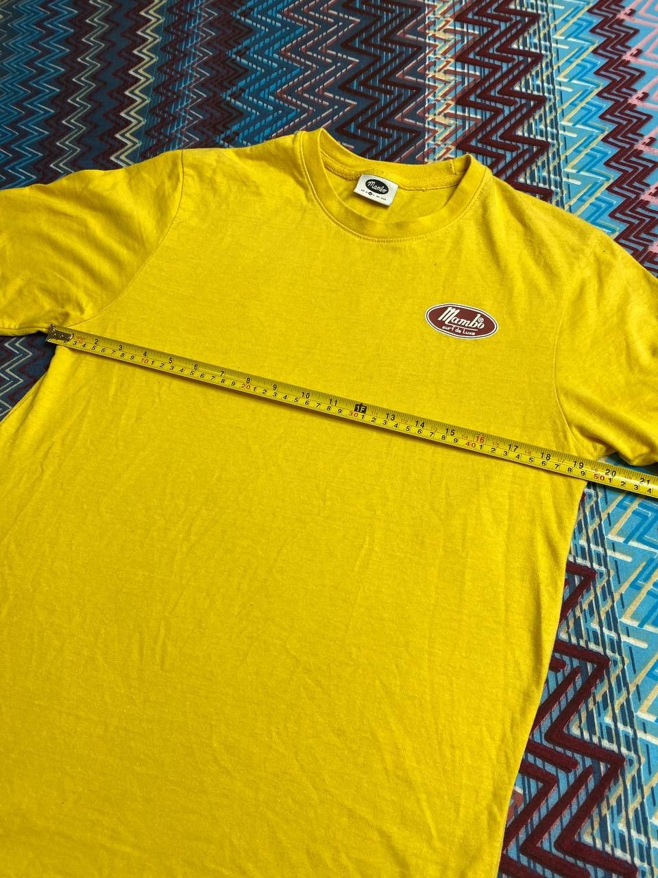 Mambo Streetwear T-Shirt yellow Mambo big logo Y2K Vintage Size US M / EU 48-50 / 2 - 11 Thumbnail