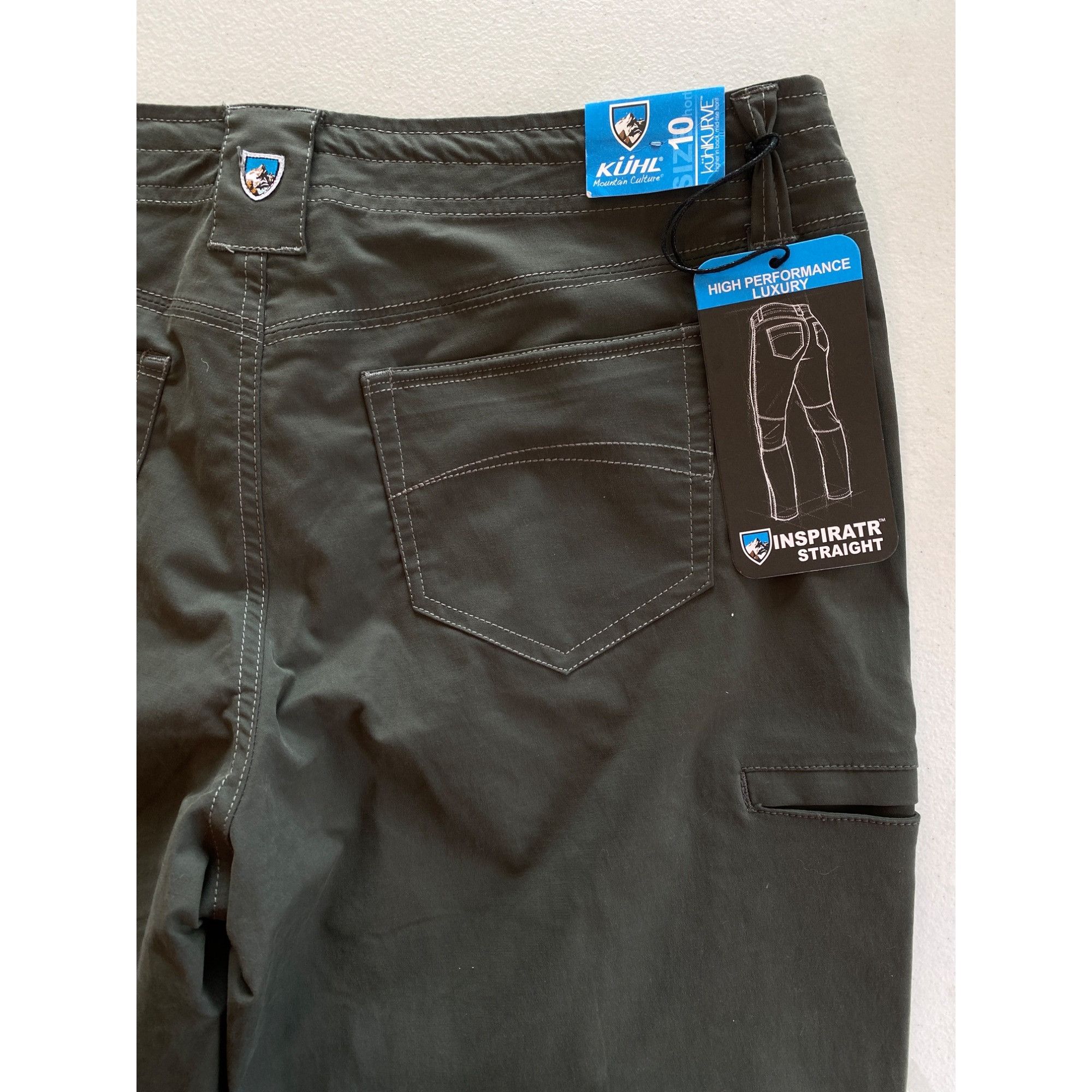 Kuhl NWT Kuhl Inspiratr Straight Hiking Pants Stretch Gray Size 1 Size 32" / US 10 / IT 46 - 5 Thumbnail