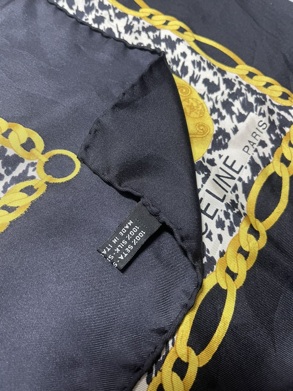 Celine Celine Silk Scarf Size ONE SIZE - 3 Thumbnail