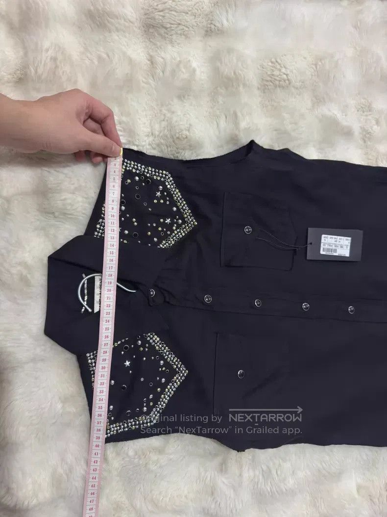 Saint Laurent Paris Saint Laurent Paris Studded Studless Shirt i Size US XS / EU 42 / 0 - 7 Thumbnail