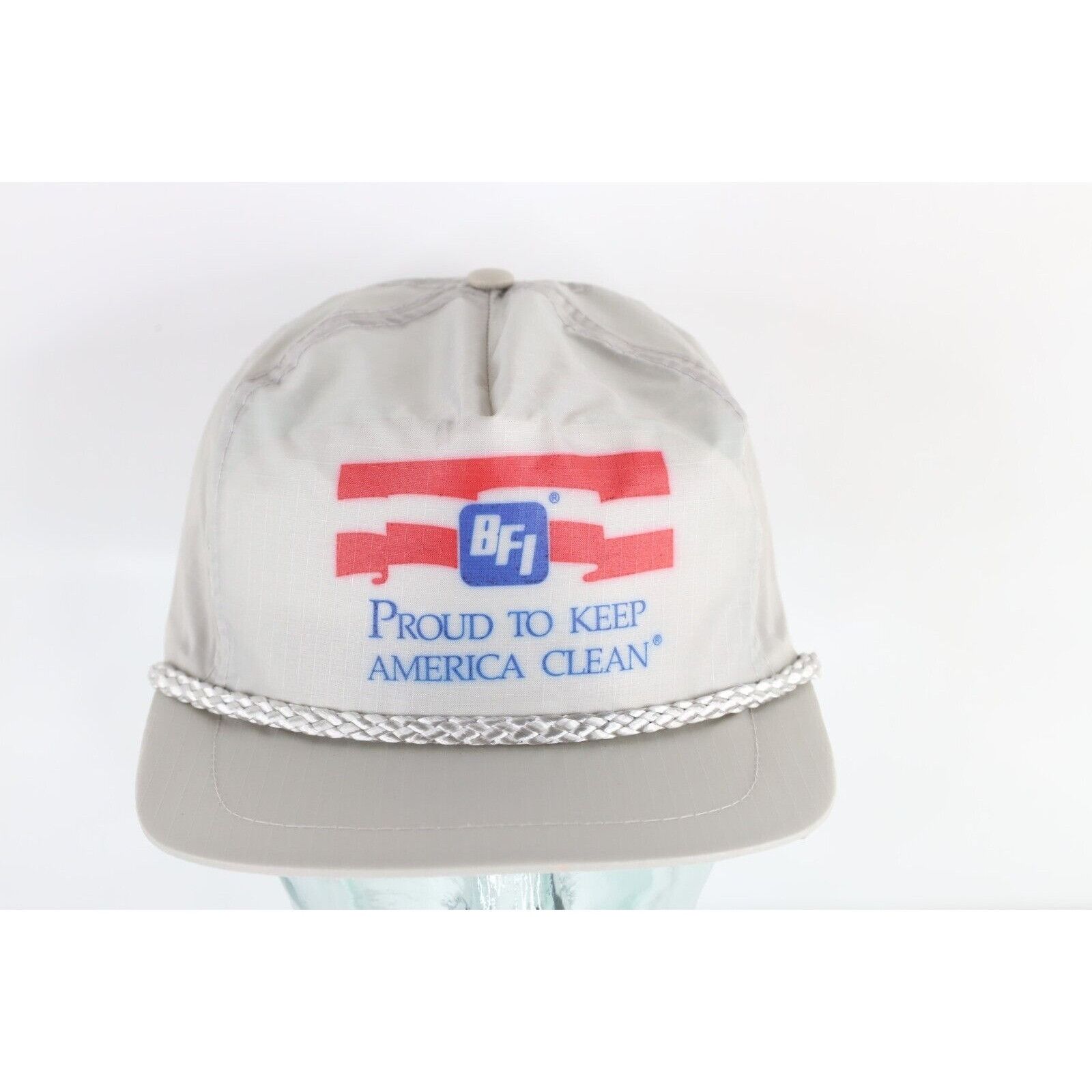 Vintage Deadstock Vintage 80s Sportcap Supreme BFI Waste Hat Cap Size ONE SIZE - 1 Thumbnail