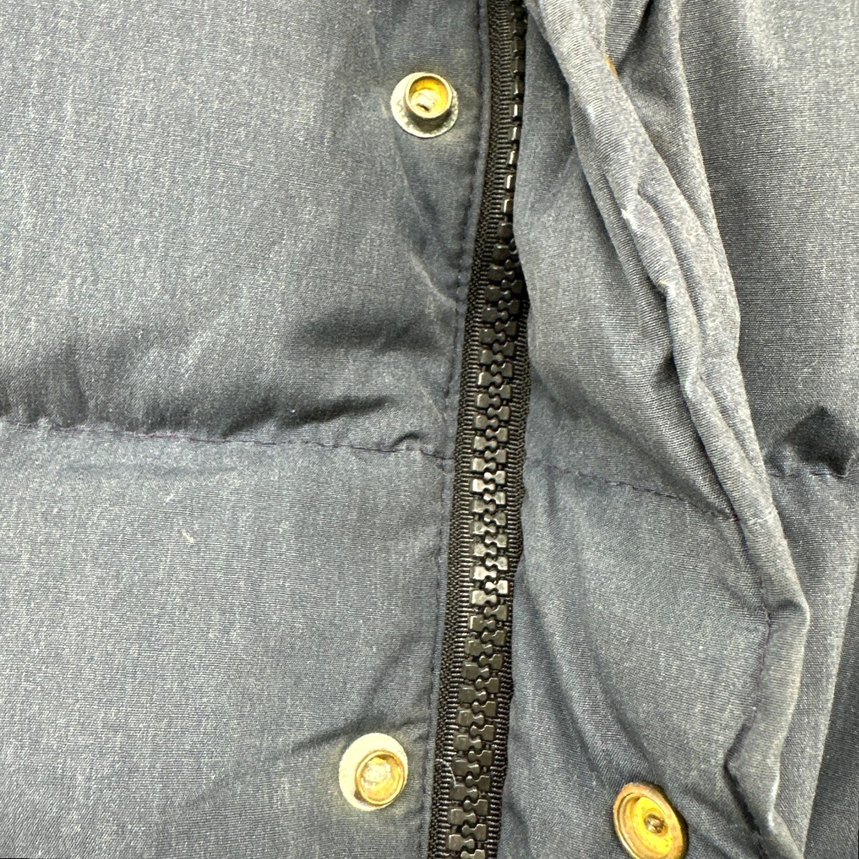 Eddie Bauer VINTAGE Eddie Bauer Vest Mens L Blue Navy Down Goose 90s Puffer Zip Snap Lined Cotton Canvas Size US XL / EU 56 / 4 - 7 Thumbnail