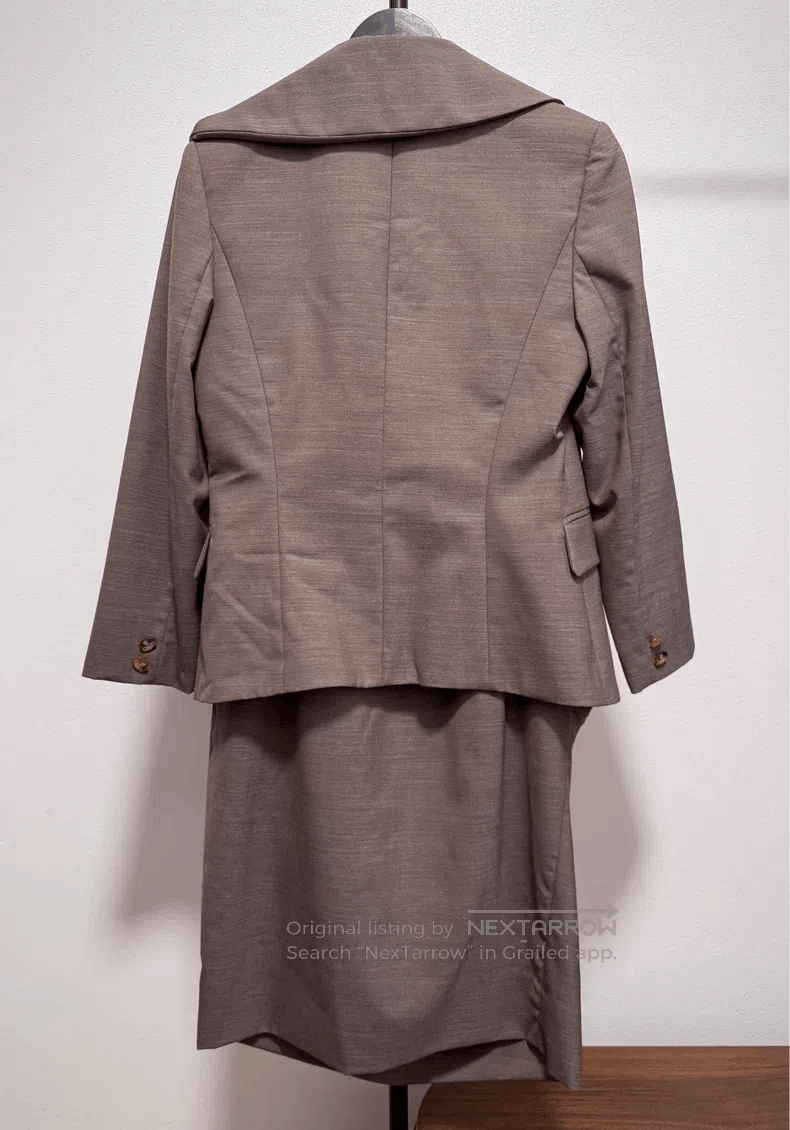 Vivienne Westwood Vivienne Westwood Asymmetrical Lapel Suit Jacket, JK Unifo Size S / US 4 / IT 40 - 3 Thumbnail