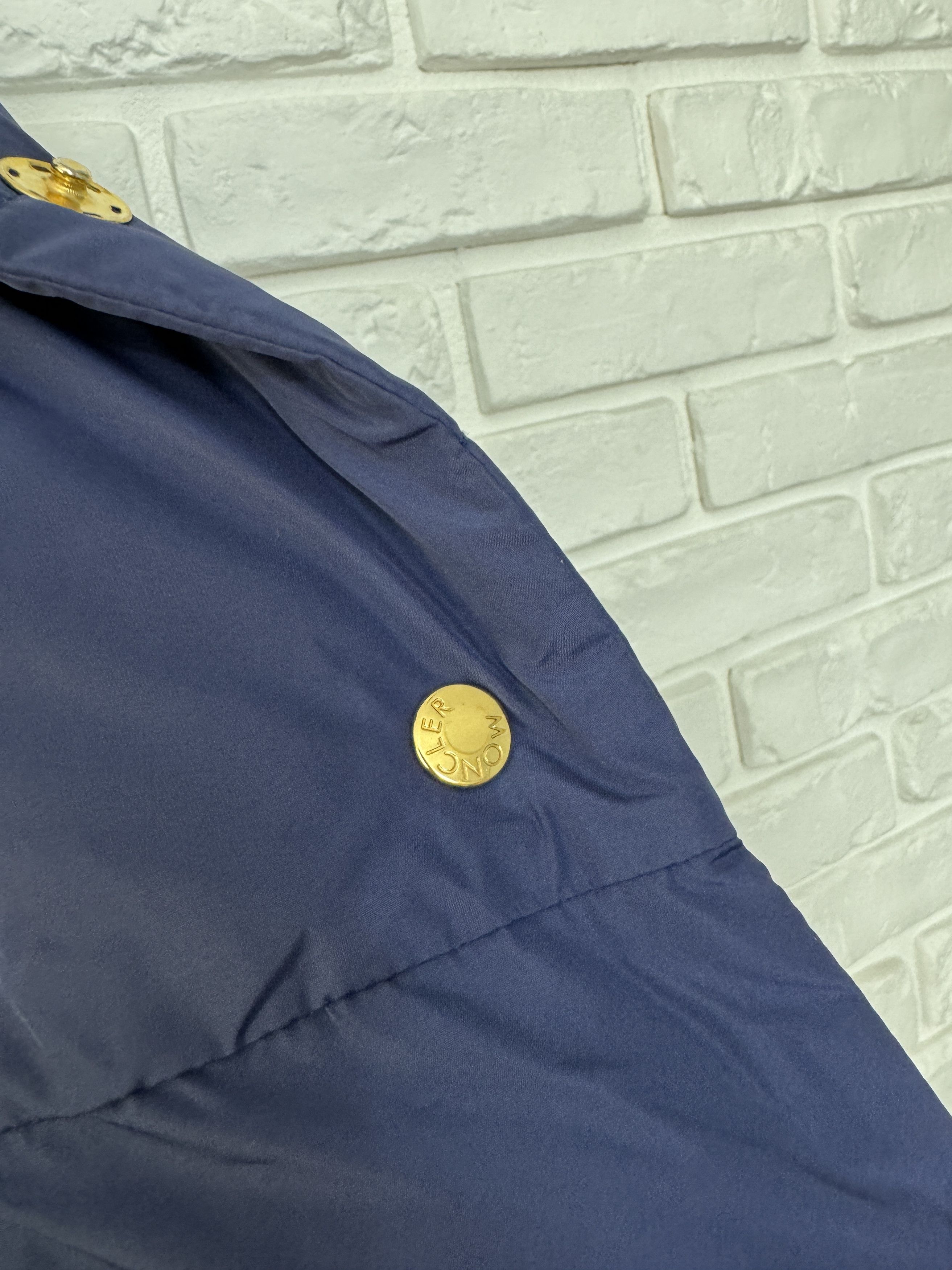 Moncler Authentic Moncler Kelly Jacket Puffer Navy Blue Logo Size 0 Size XS / US 0-2 / IT 36-38 - 9 Thumbnail