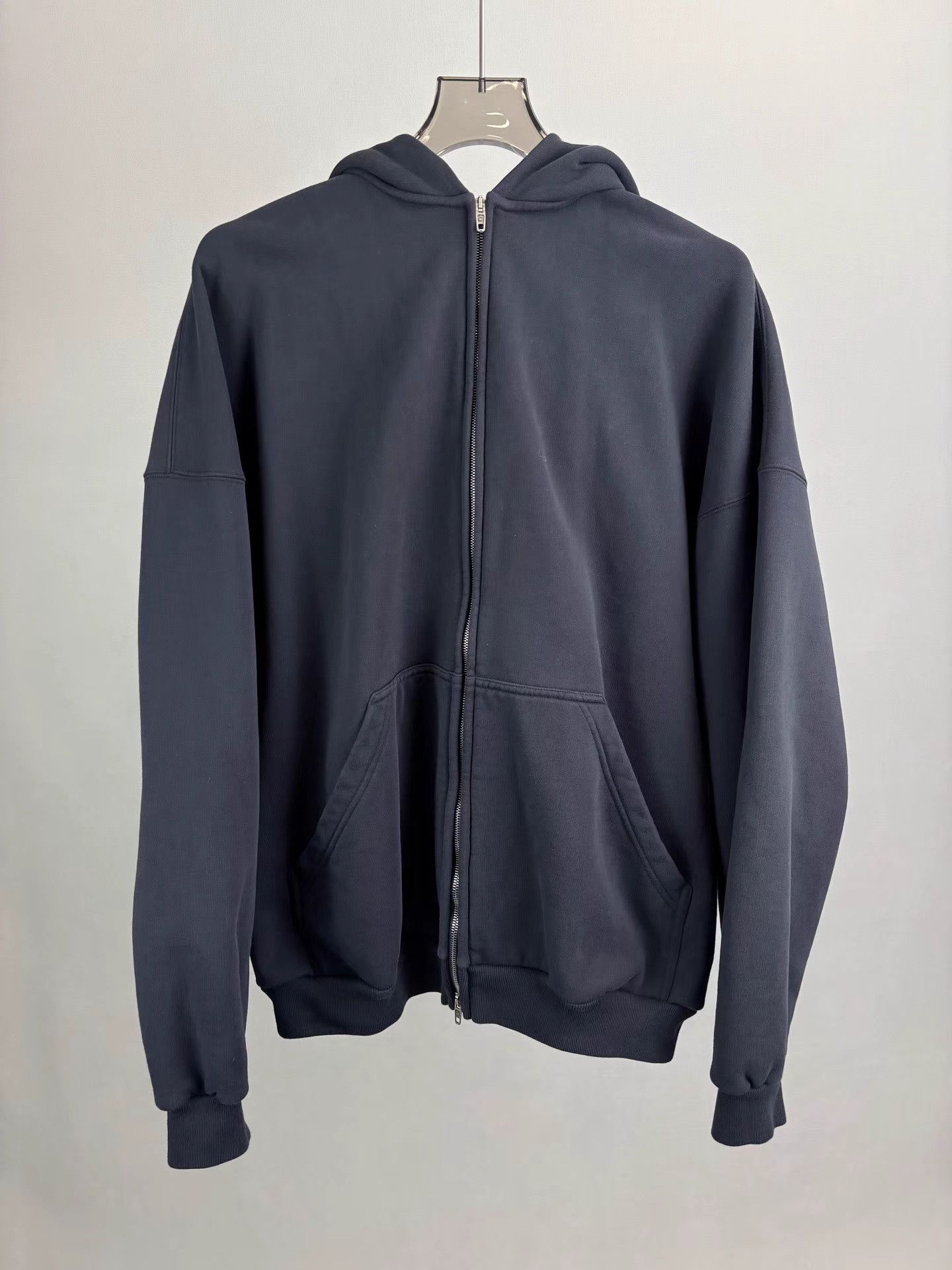 Balenciaga BALENCIAGA Runway Double-Ring Four-Sleeve Hooded Zip Jacket Size US M / EU 48-50 / 2 - 1 Thumbnail