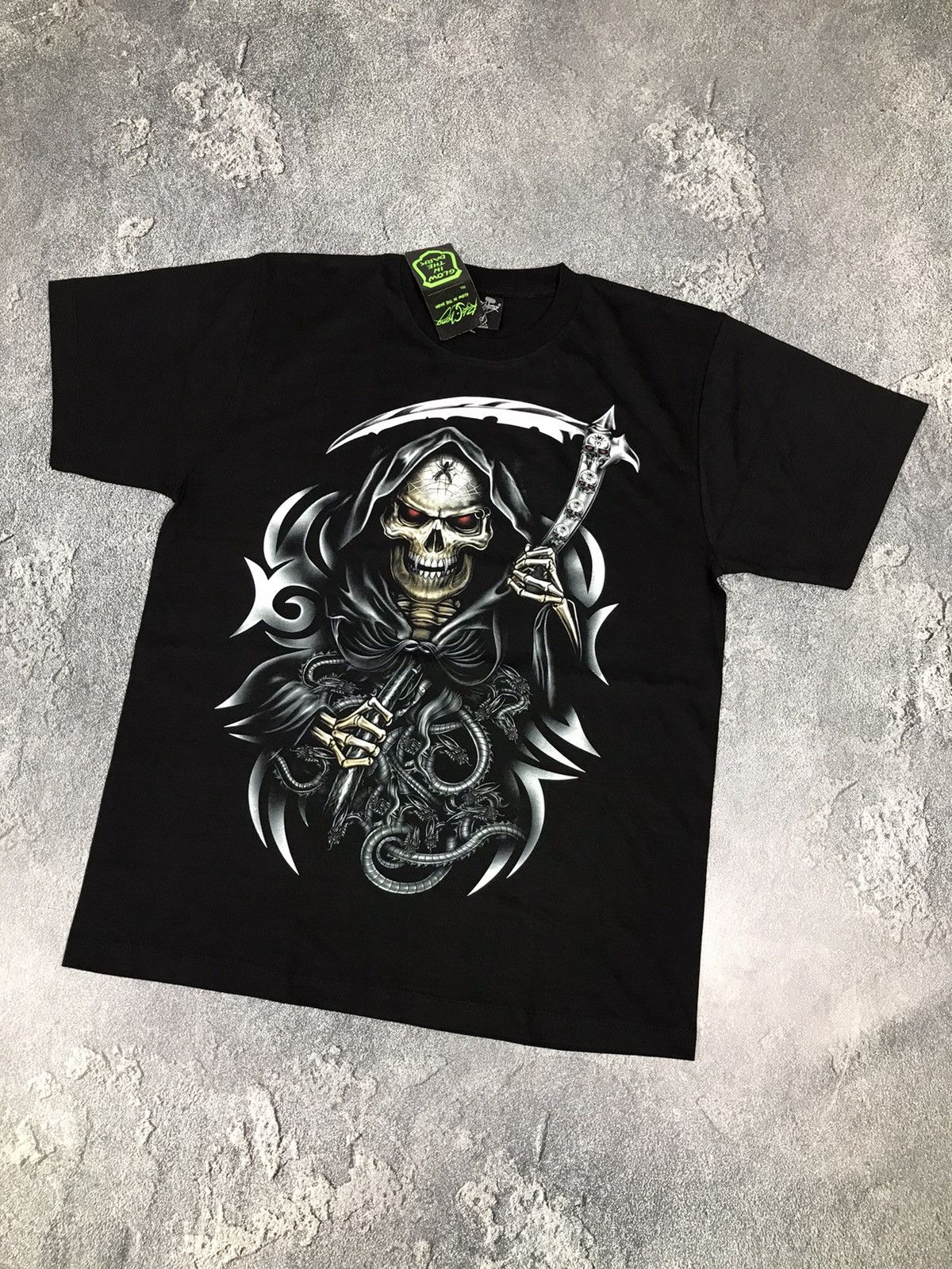 Bones Rock Skeleton Black Printed Tshirt,Tee,Heavy Metal Size US L / EU 52-54 / 3 - 3 Thumbnail