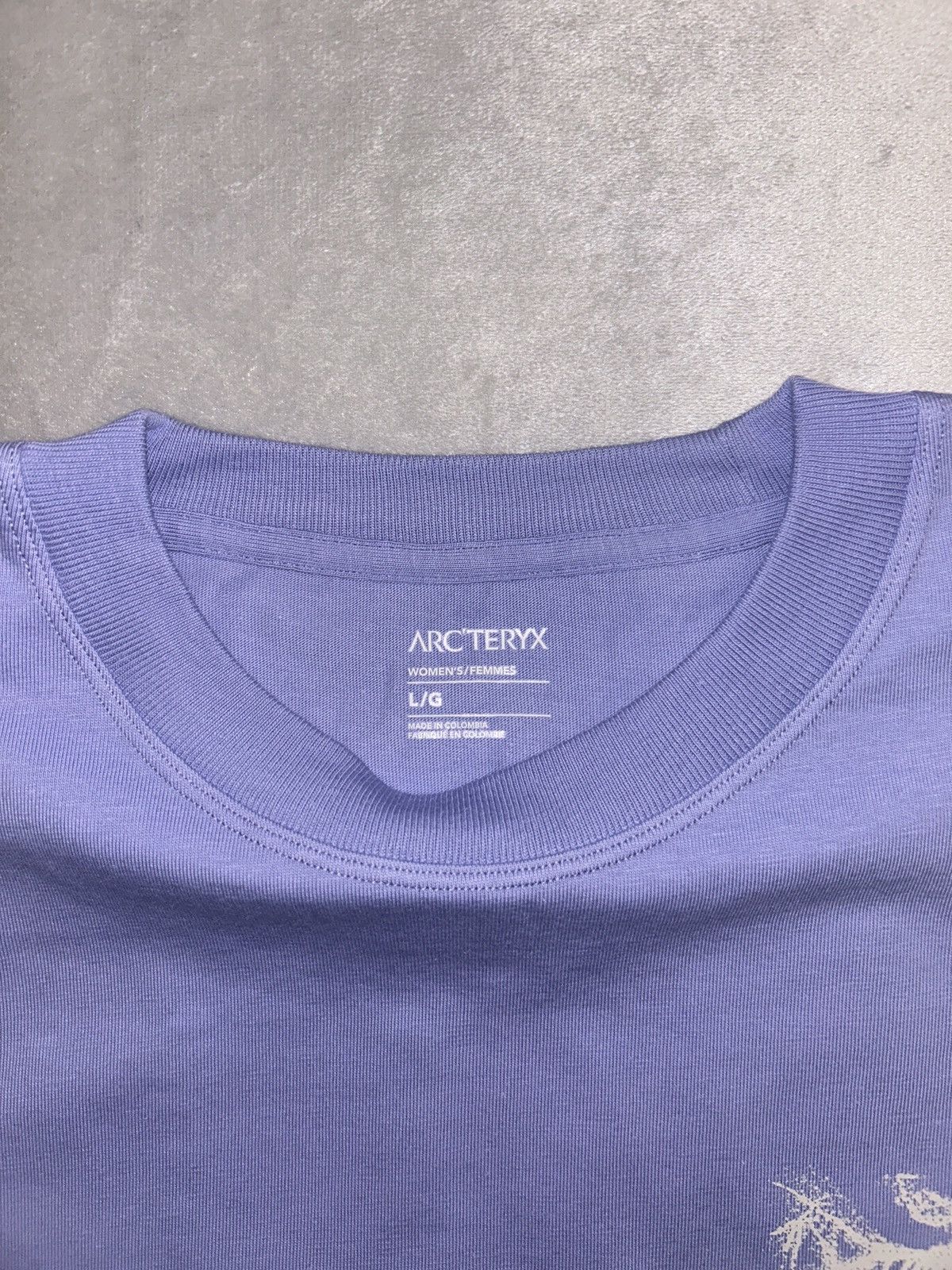 Arc'teryx Arcteryx Lilac Cotton Tee Shirt Size L / US 10 / IT 46 - 3 Thumbnail