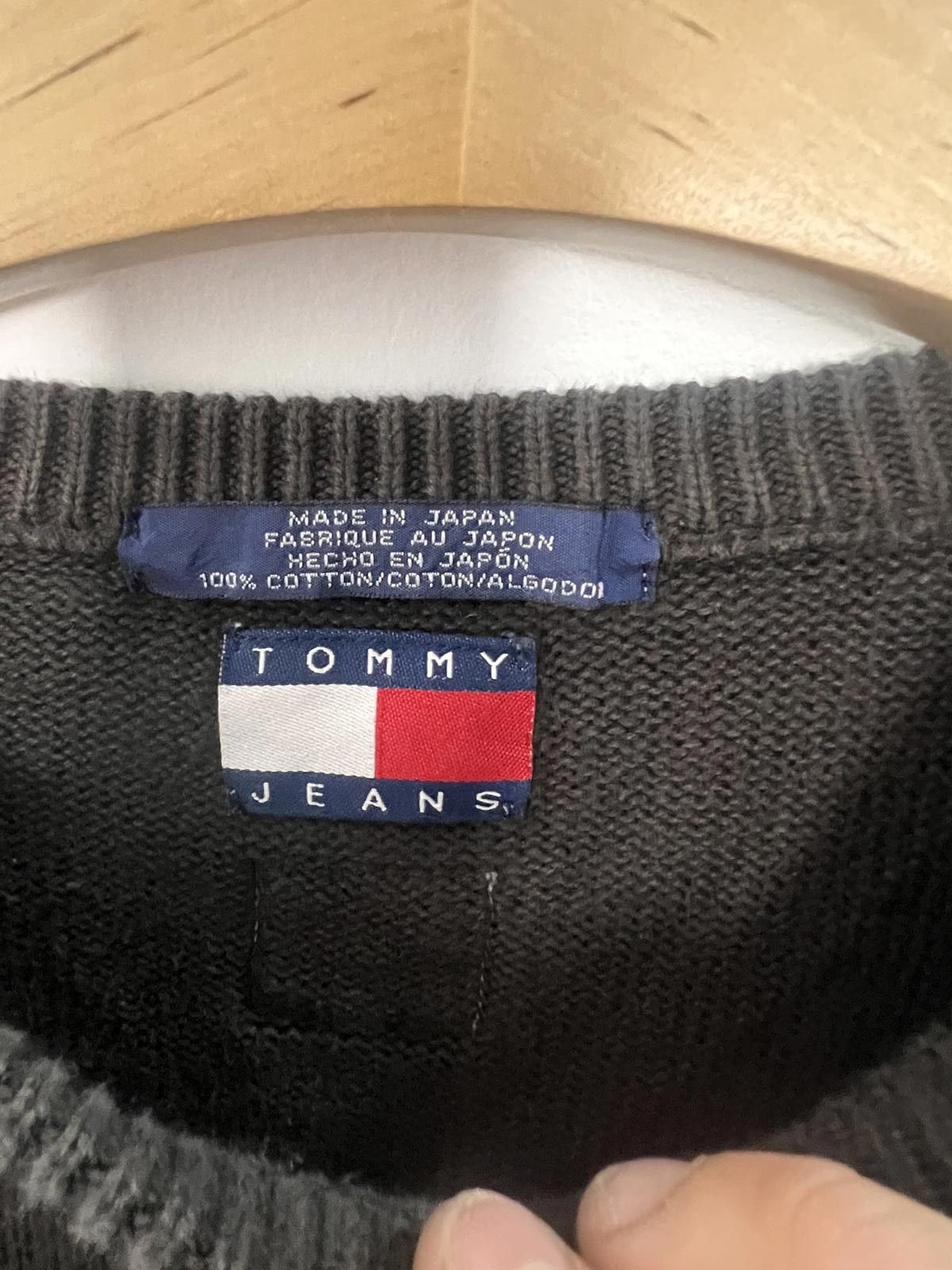 Tommy Hilfiger Tommy Jeans Vintage Sweatshirt 🇯🇵 Made in Japan Size US XL / EU 56 / 4 - 6 Thumbnail