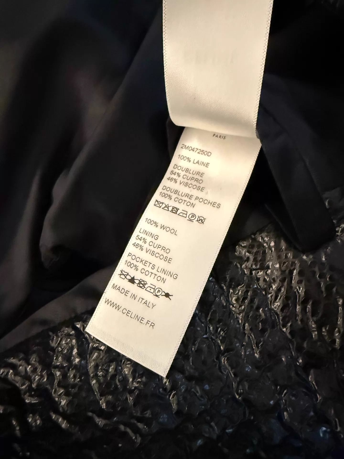Celine Celine by Hedi Slimane Debut Wool Membrane Overcoat 44 Size US S / EU 44-46 / 1 - 7 Thumbnail