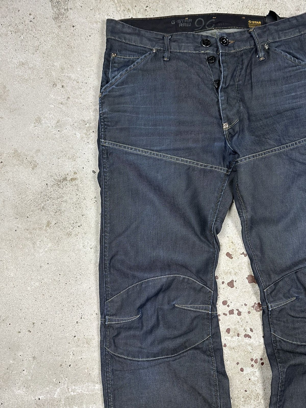 G-Star × Vintage Vintage Y2K G Star Elwood Heritage Embro Tapered 96 Size US 32 / EU 48 - 8 Thumbnail