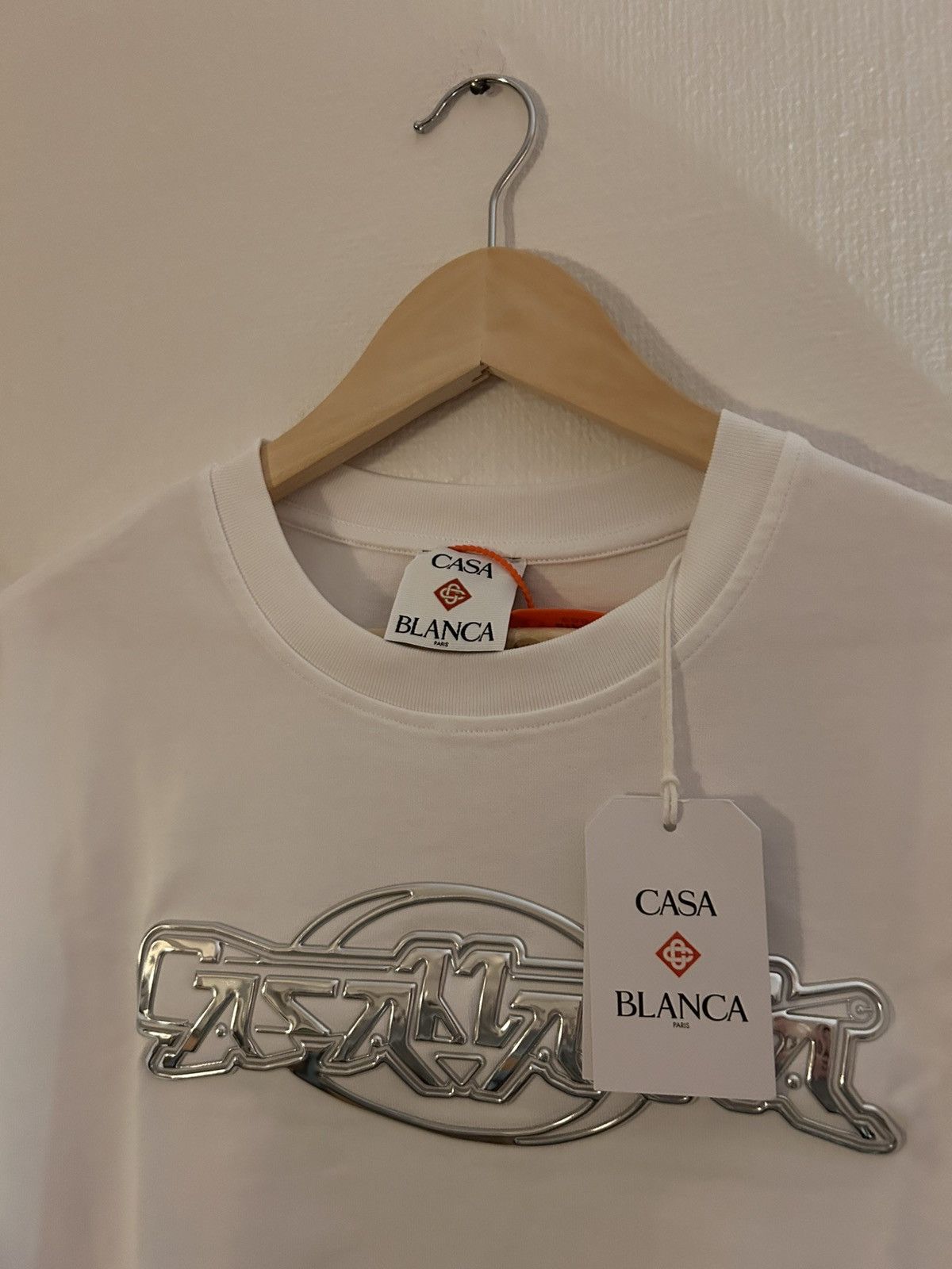 Casablanca Casablanca Logo T-Shirt Size US XL / EU 56 / 4 - 4 Thumbnail