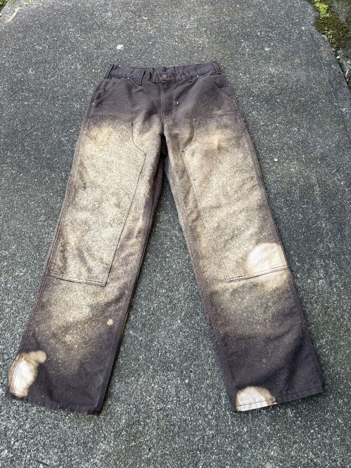 Carhartt Carhartt Double Knee Faded Size US 32 / EU 48 - 1 Thumbnail