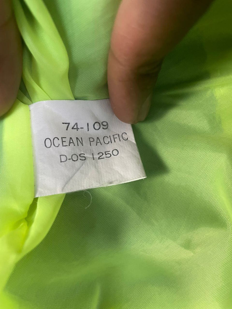 Designer × Ocean Pacific Ocean Pacific Parka Windbreaker Jacket Size US XL / EU 56 / 4 - 10 Thumbnail
