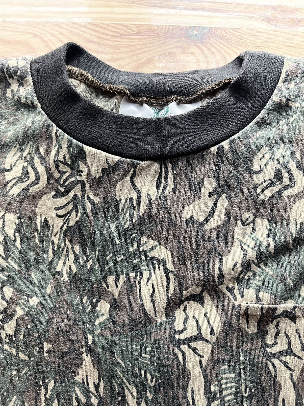 Realtree × Vintage Vintage 90’s Piney Woods Natural Camo Long Sleeve T-Shirt Size US L / EU 52-54 / 3 - 8 Thumbnail