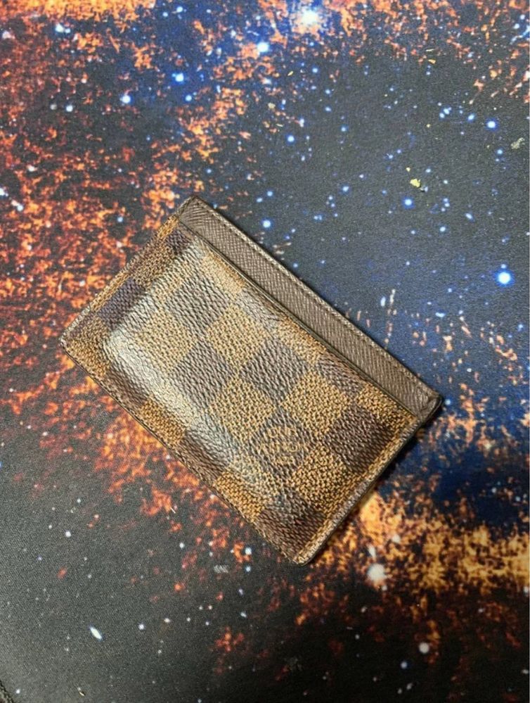 Louis Vuitton Louis Vuitton Leather Damier 2015 Card Holder Wallet Size ONE SIZE - 2 Thumbnail