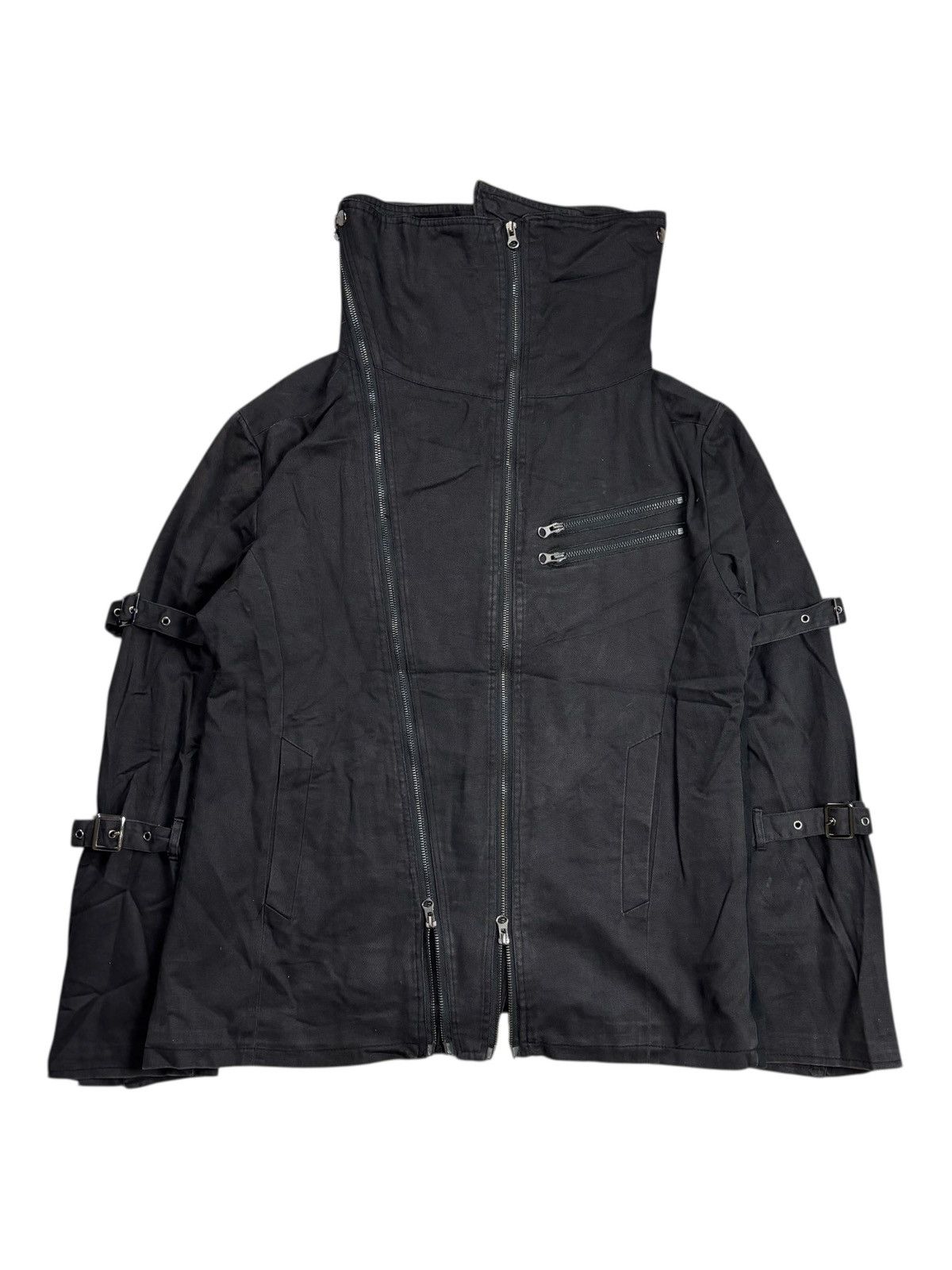 Ekam 2000s Devil 'n Bass - Rick Owens Style Multizips Jacket Size US M / EU 48-50 / 2 - 1 Thumbnail
