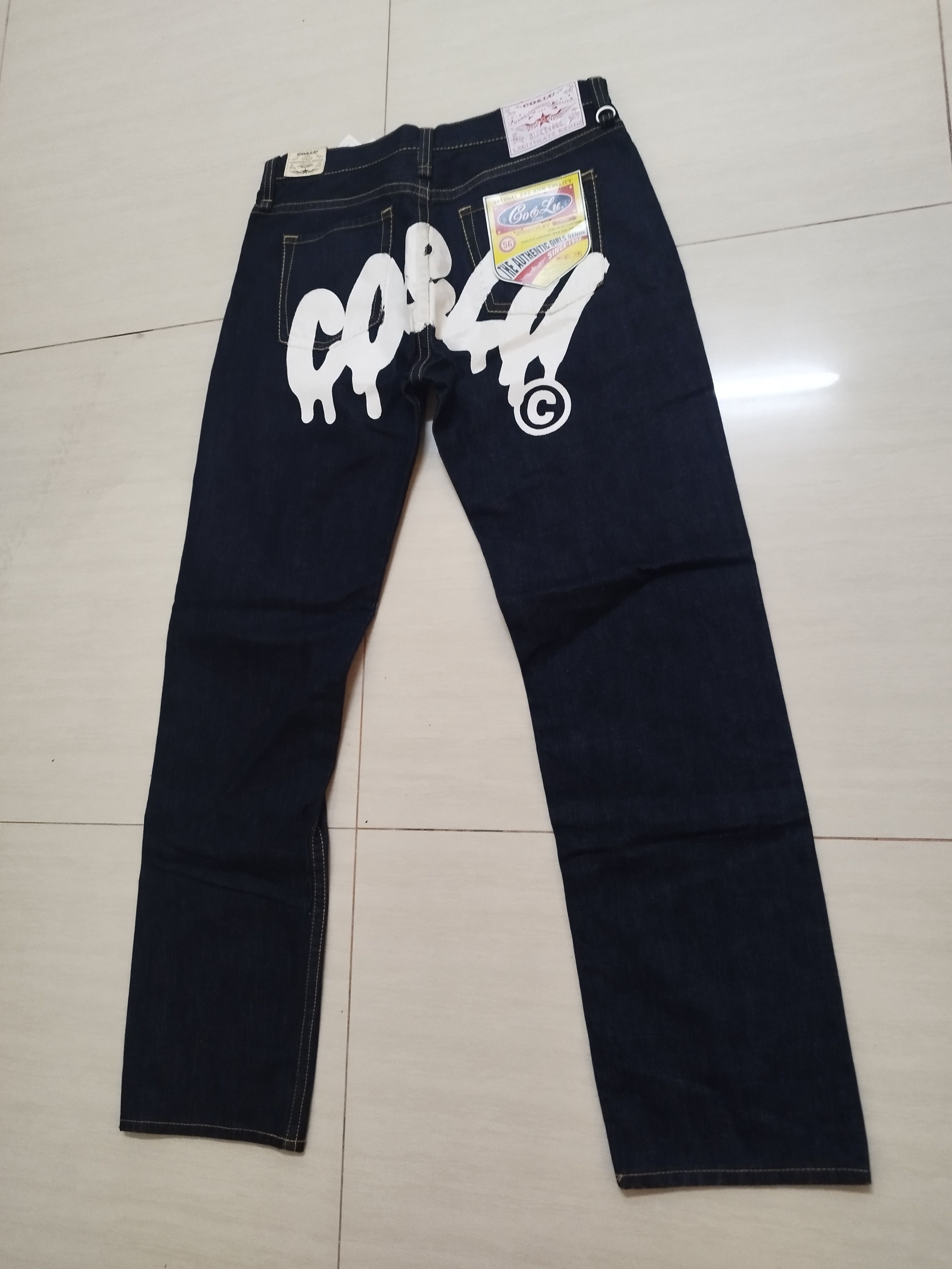 If Six Was Nine × Japanese Brand Japanese Brand Co&Lu Denim Painter Jeans Size US 33 - 8 Thumbnail