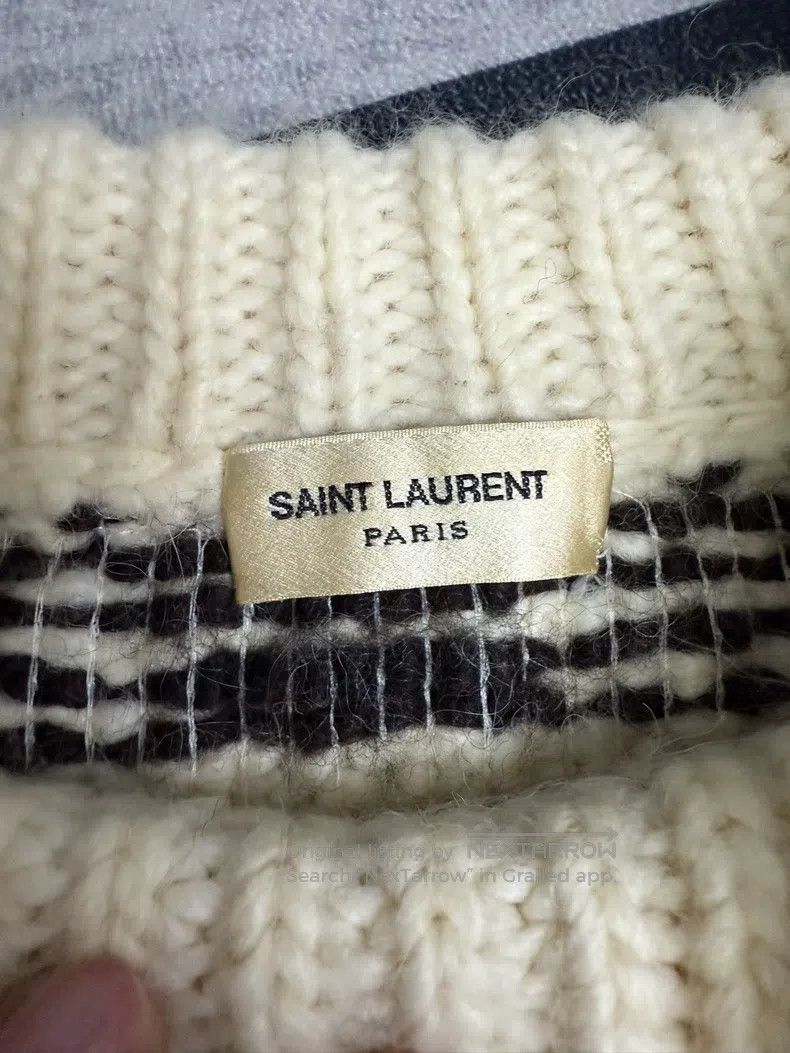 Saint Laurent Paris Saint Laurent Paris Sequined Sweater Size US S / EU 44-46 / 1 - 2 Thumbnail