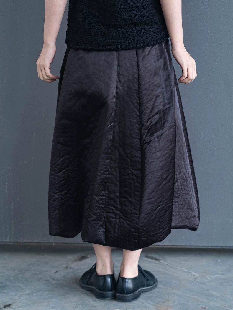 Comme des Garcons Comme Des Garcons size M Black glossy cotton-filled oversk Size 24" / US 00 / IT 34 - 6 Thumbnail