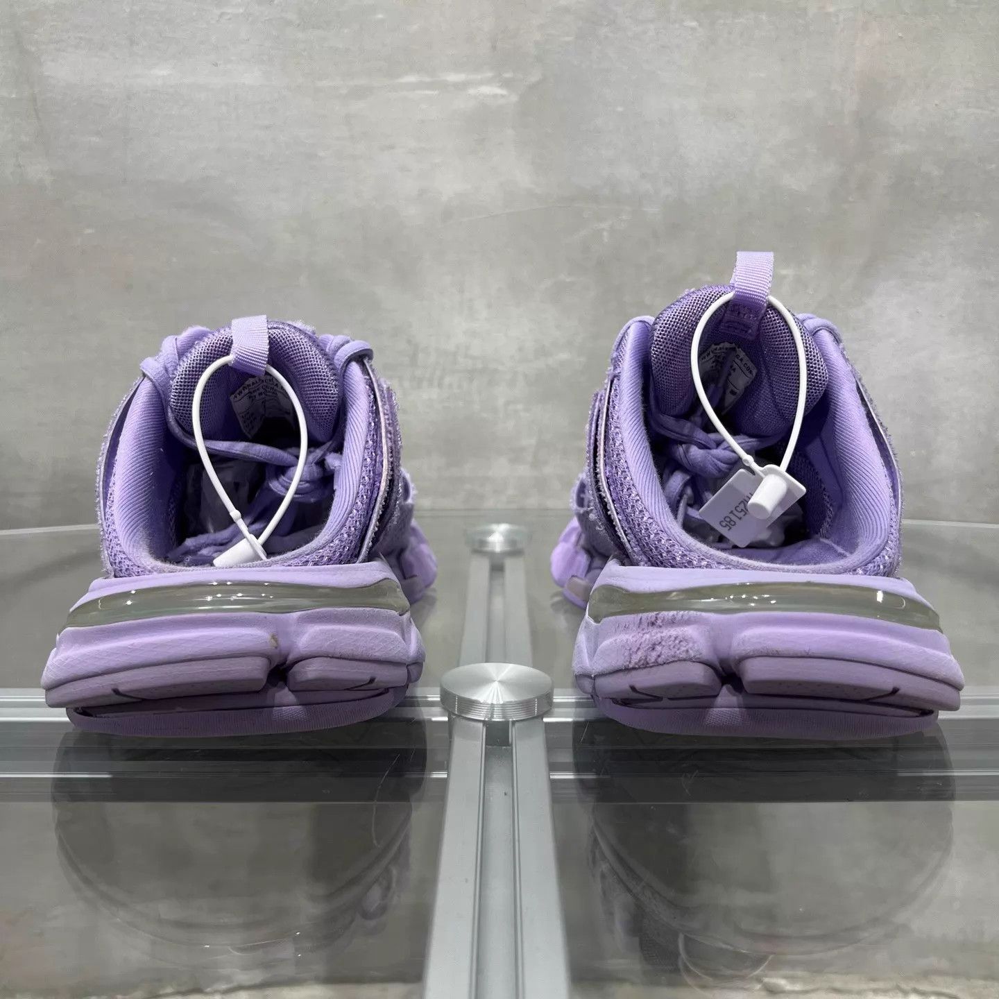 Balenciaga Balenciaga Women's TRACK Lavender Slide 37 YH25185 Size US 7 / IT 37 - 6 Thumbnail