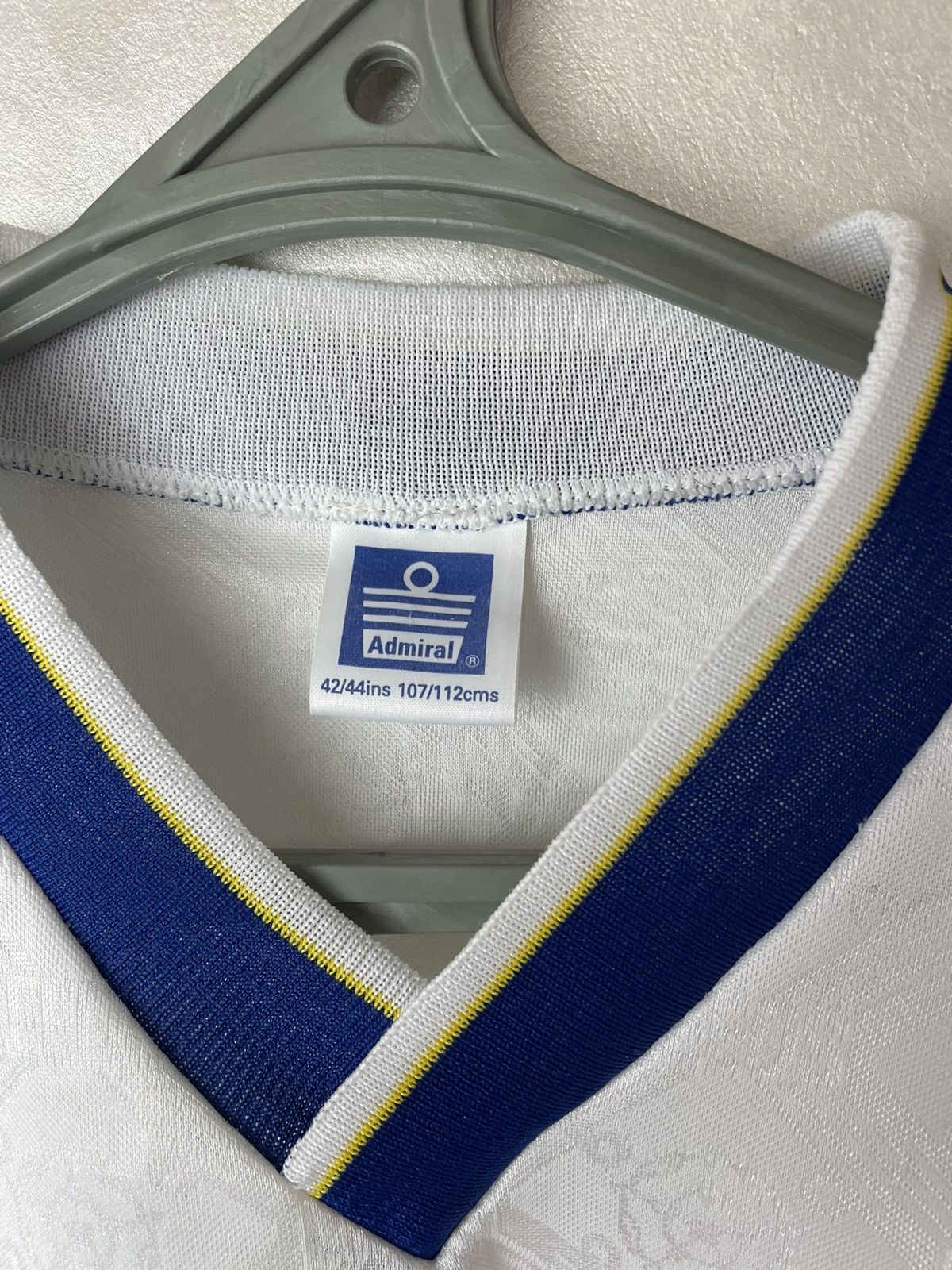 Vintage Leeds United 1992 1993 Home soccer jersey football shirt L Size US L / EU 52-54 / 3 - 9 Thumbnail