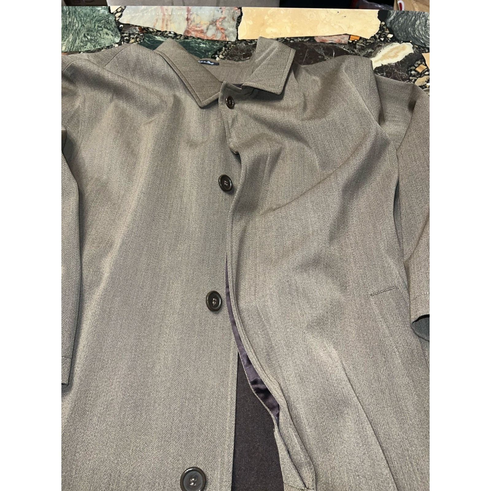 Other Movimento 4 Buttons Coat Made In Italy Size 50 Olive Green Size US L / EU 52-54 / 3 - 5 Thumbnail