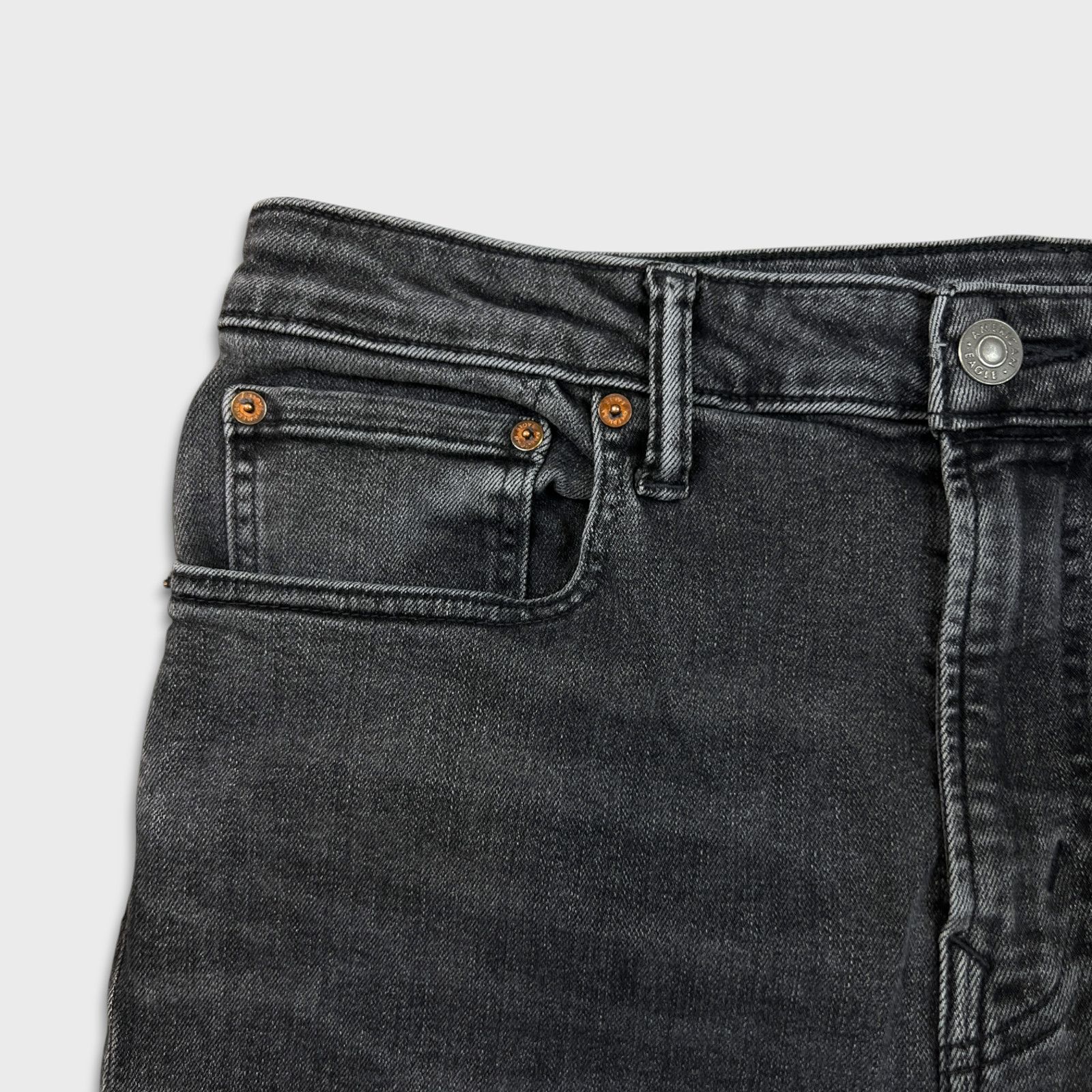 American Eagle Outfitters × Vintage American Eagle Jean 34x29 Next Level Flex Slim Distress Pant Size US 34 / EU 50 - 3 Thumbnail