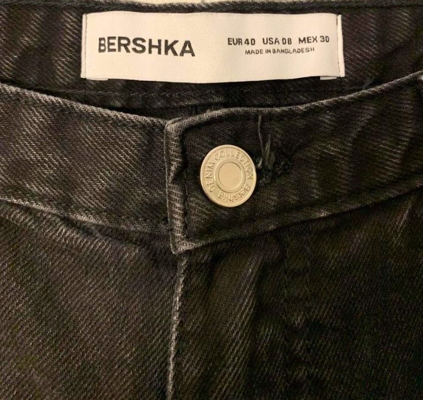 Bershka Black Cargo Pants Size 30" / US 8 / IT 44 - 3 Thumbnail