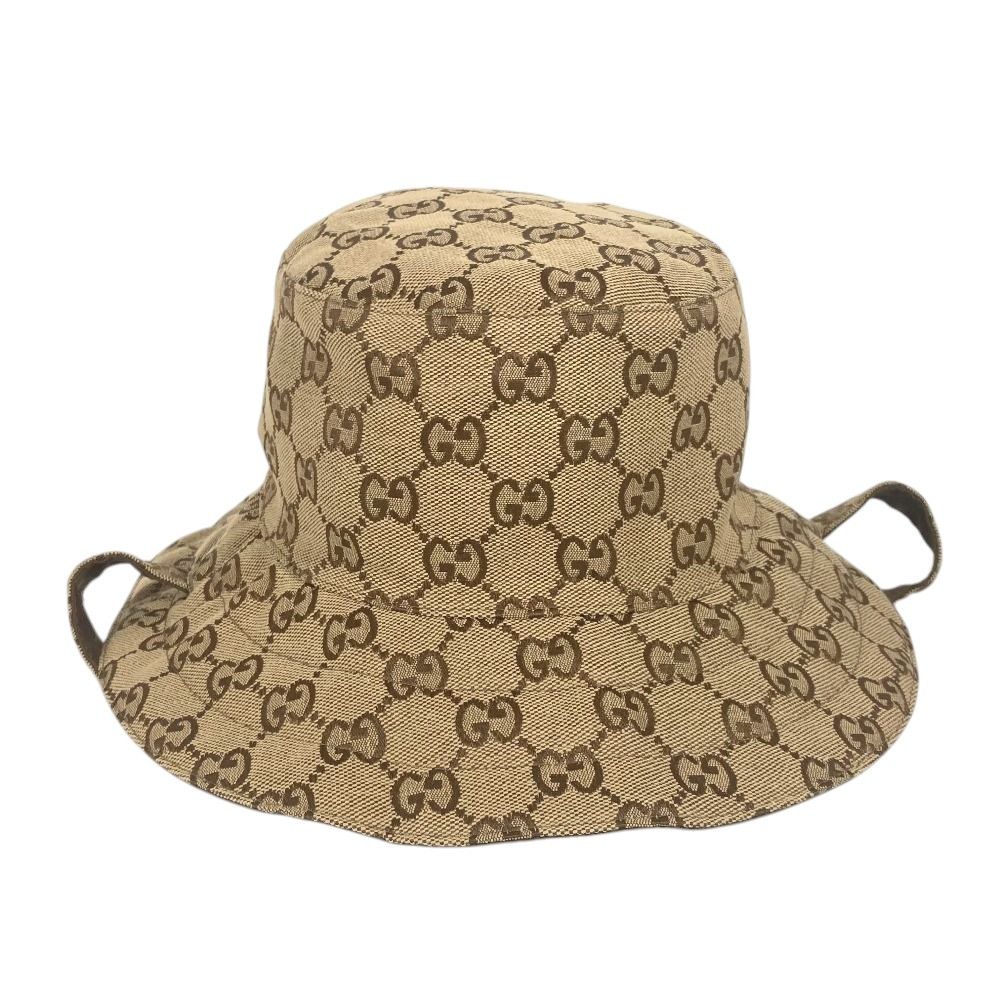ハット Gucci Embroidered Nylon Blend Bucket Hat Nylon bucket hat with Gucci logo in black | GUCCI® US