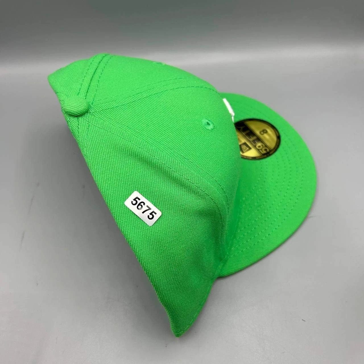 New Era Los Angeles LA Dodgers Hat Men 8 Green MLB Fitted Cap New Size ONE SIZE - 9 Thumbnail