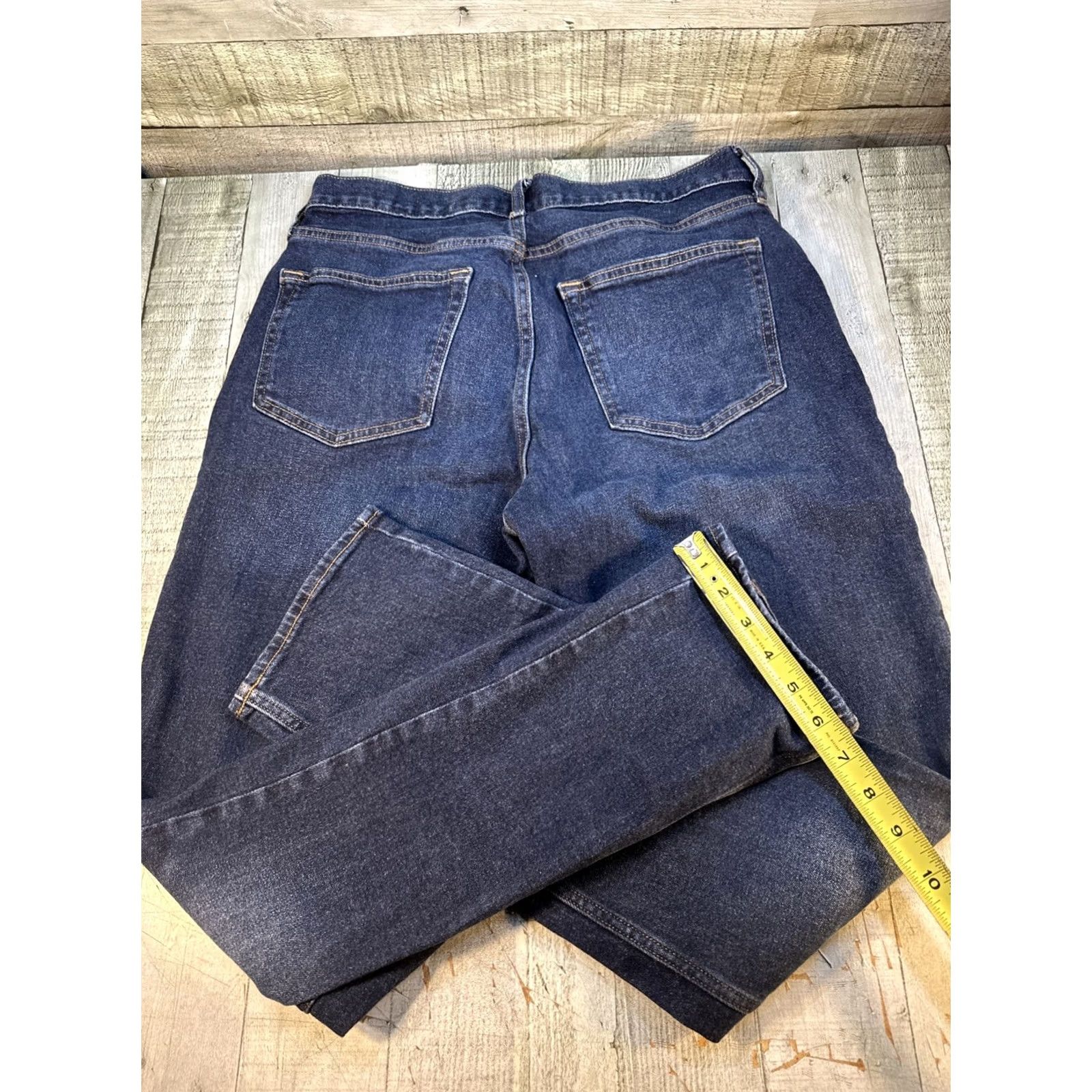 Old Navy VINTAGE Men’s Old Navy Jeans Athletic Built-In Flex 32 X 32 Blue Straight Mens Size US 32 / EU 48 - 4 Thumbnail