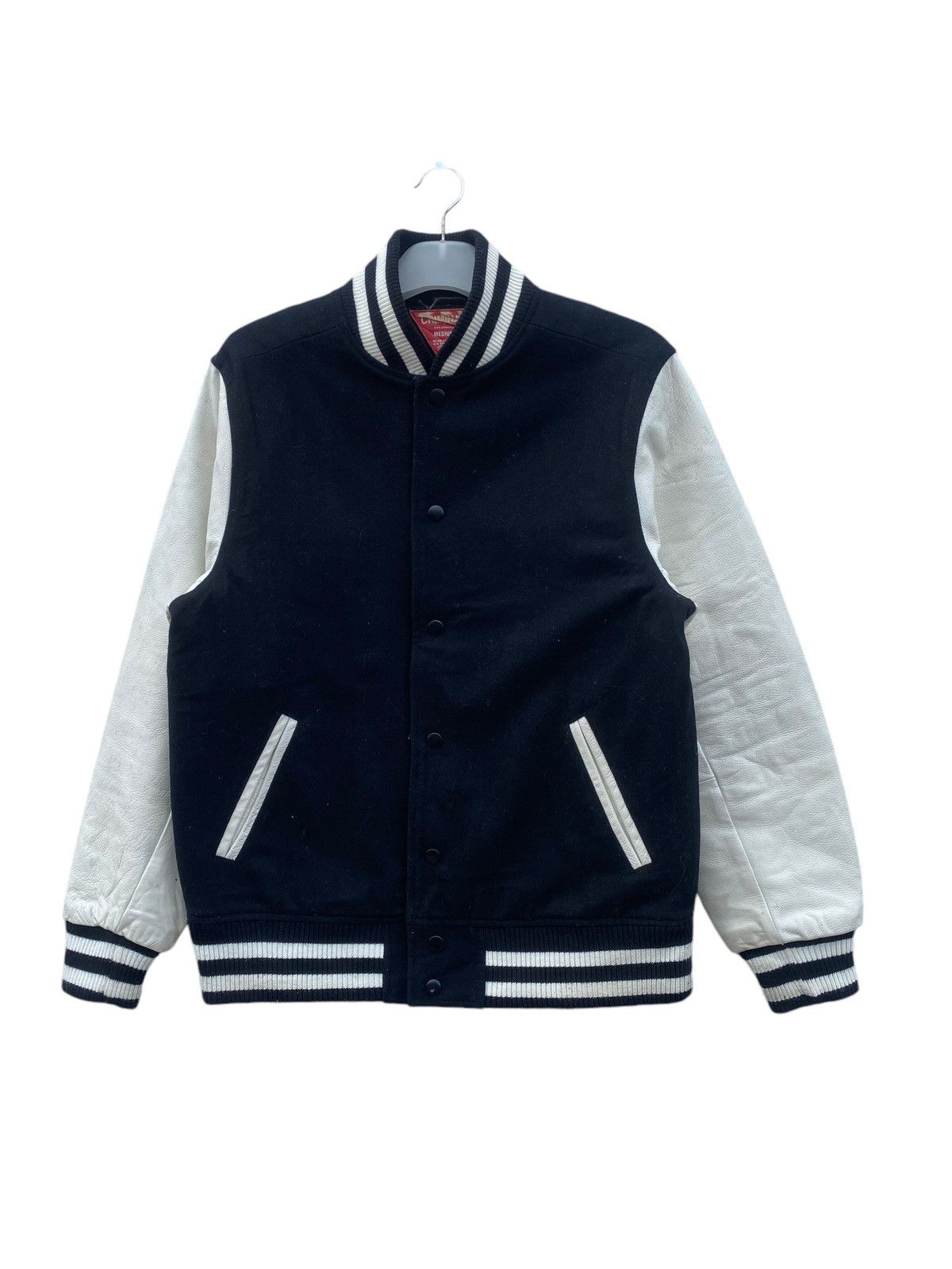 Japanese Brand CRIMINAL VARSITY JACKET Size US M / EU 48-50 / 2 - 1 Thumbnail