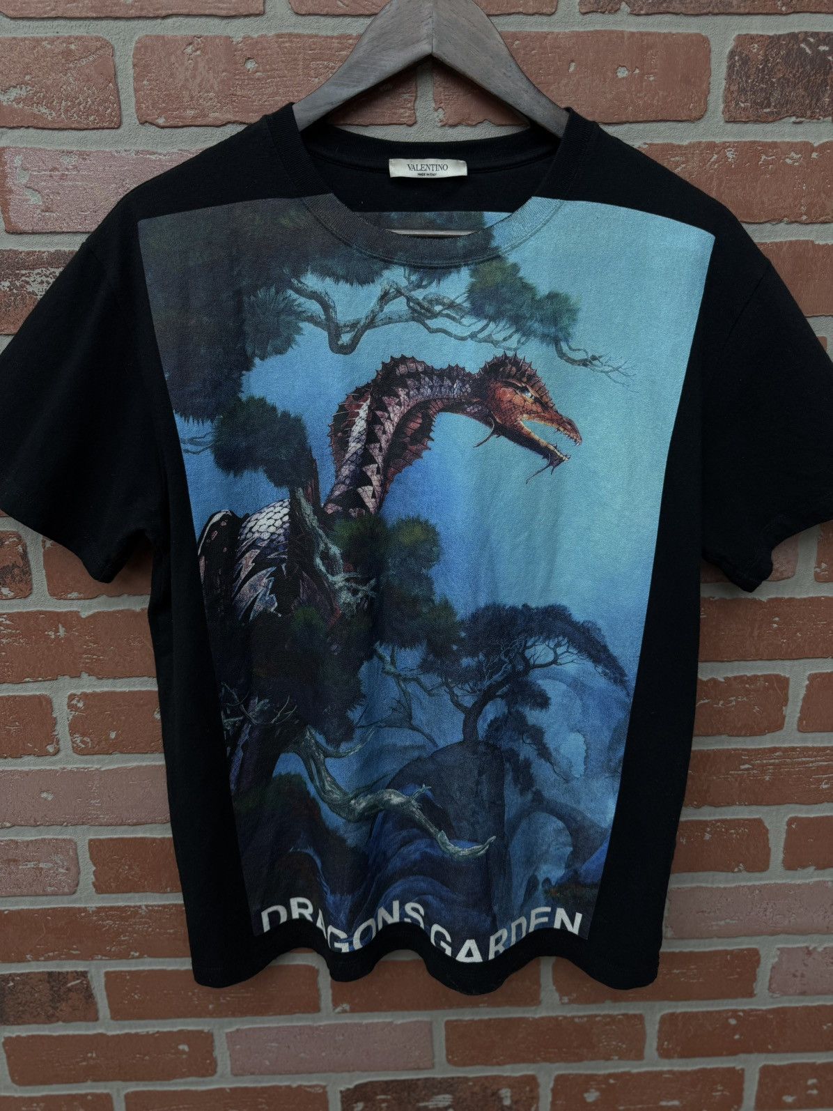 Valentino Valentino Dress Tee Dragon Logo Men’s Size Small Size US S / EU 44-46 / 1 - 1 Thumbnail