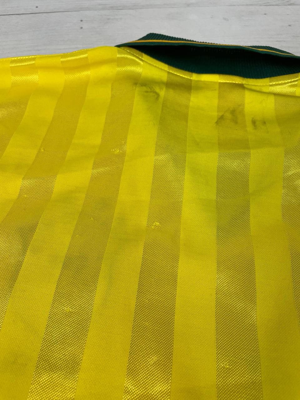 Vintage Vintage Retro Brazil 1994 1996 Home Shirt Soccer Jersey Size US L / EU 52-54 / 3 - 19 Thumbnail