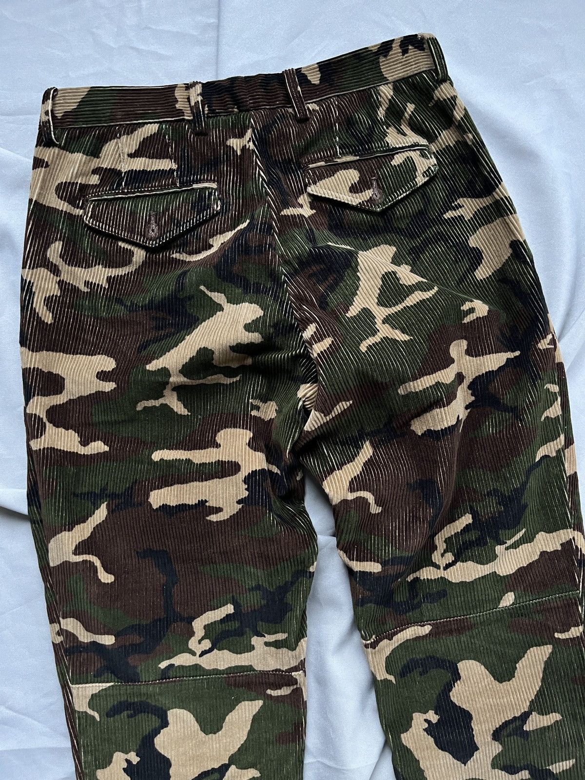 Moncler Moncler Corduroy Velvet Camo Pants Size US 30 / EU 46 - 17 Thumbnail