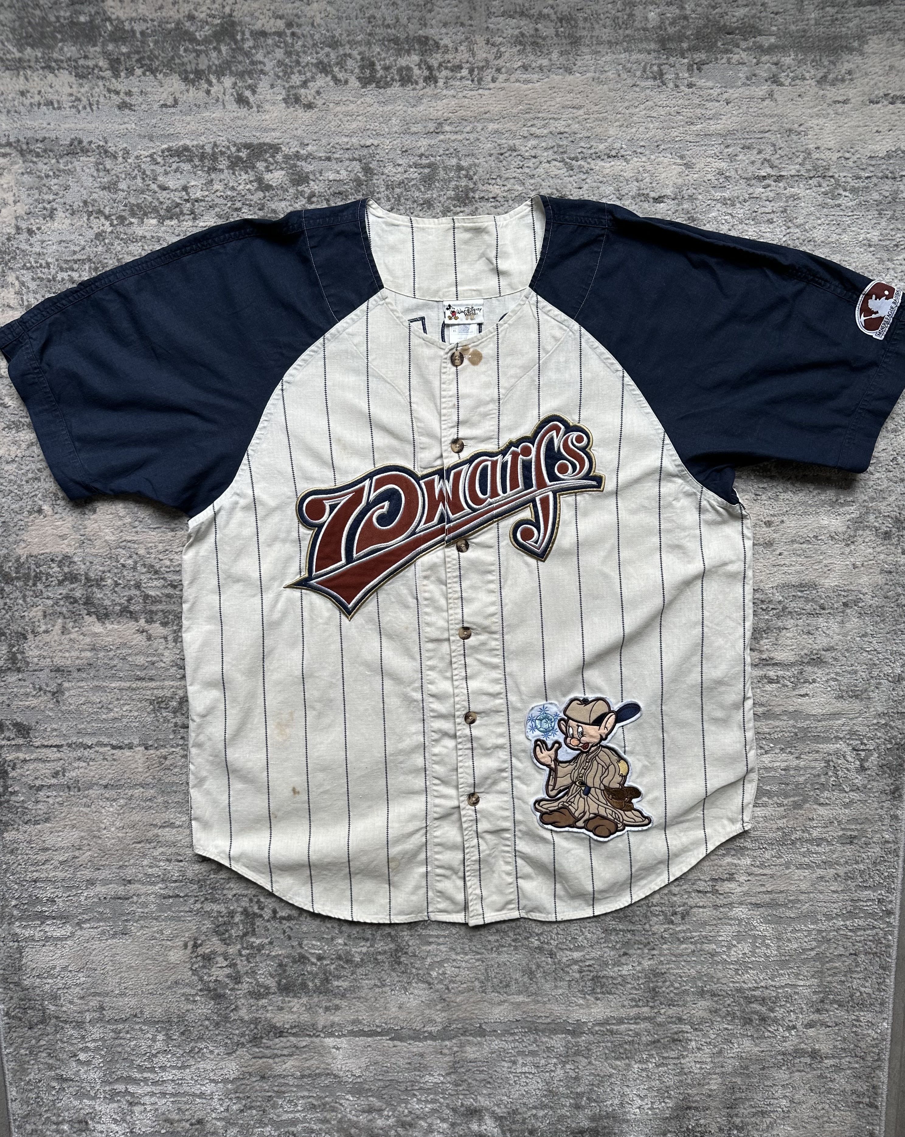 Disney Disney Dwarfs Grumpy Vintage Jersey Size US XL / EU 56 / 4 - 1 Thumbnail
