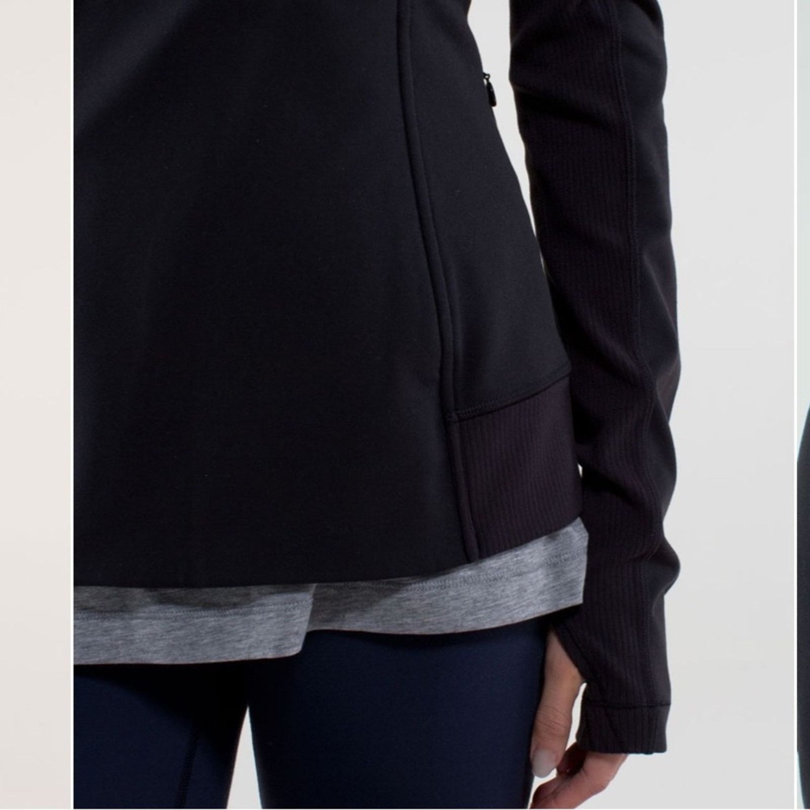 Lululemon Lululemon Bhakti Yoga Jacket - Size 8 - Black Size M / US 6-8 / IT 42-44 - 4 Thumbnail