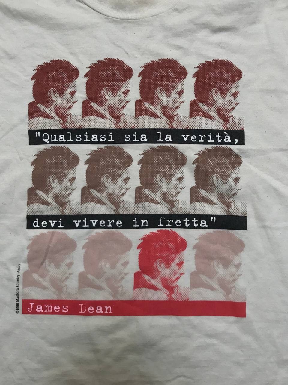 Vintage Vintage 1996 James Dean Book Tee Size US L / EU 52-54 / 3 - 3 Thumbnail