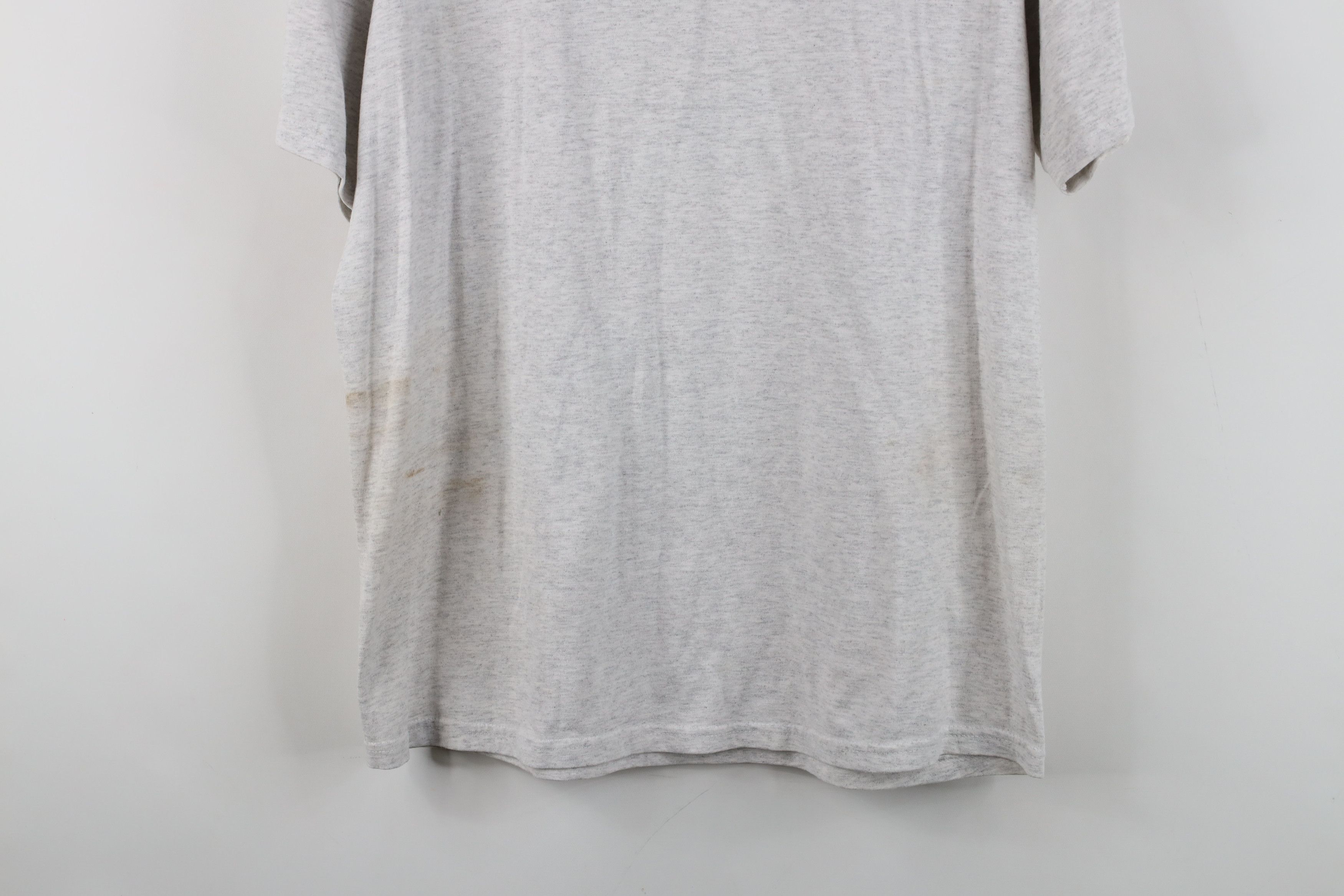 Vintage Vintage 80s Manure Movers of America T-Shirt Heather Gray Size US M / EU 48-50 / 2 - 13 Thumbnail