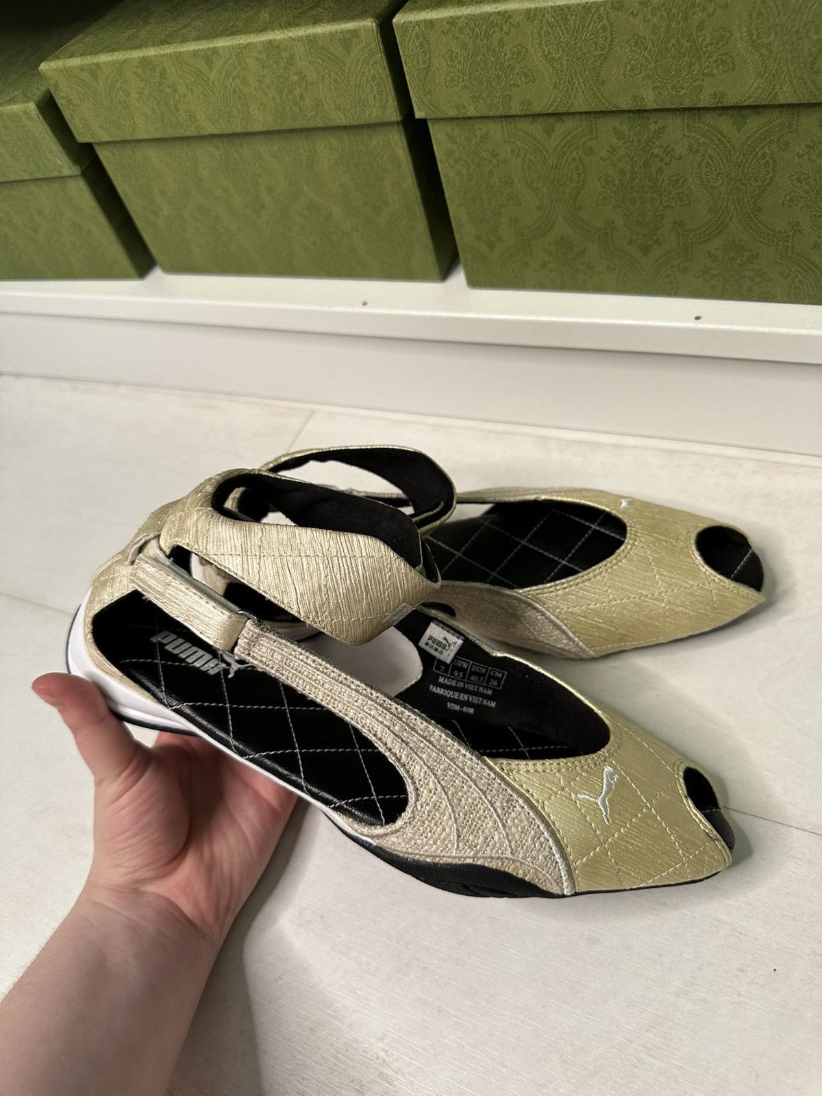 Puma Puma Speedcat Sahlia y2k vintage slingback flats Size US 9.5 / IT 39.5 - 1 Thumbnail