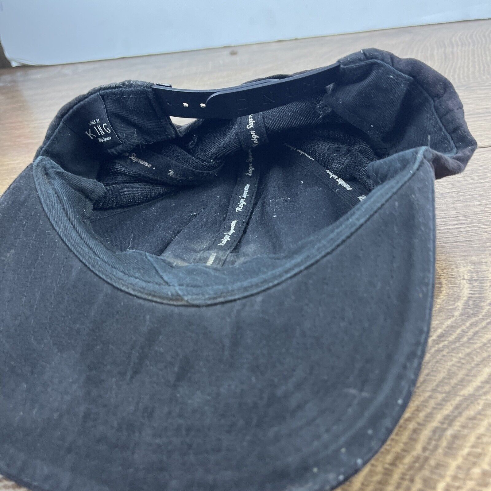 King King Apparel Hat King Black Hat Adjustable Adult Size Hat Bl Size ONE SIZE - 14 Thumbnail