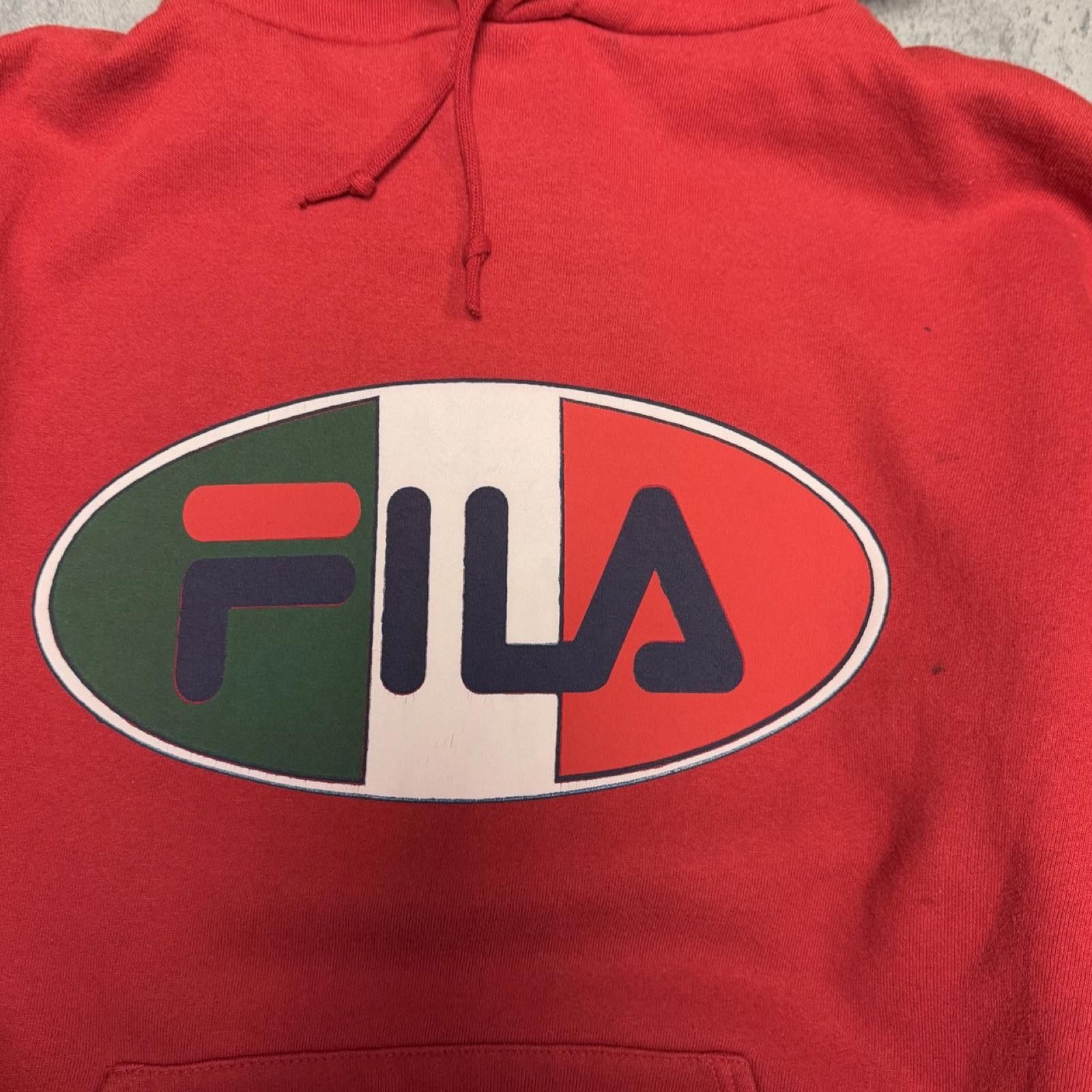 Jerzees Fila Hoodie — XL — Size US XL / EU 56 / 4 - 2 Thumbnail